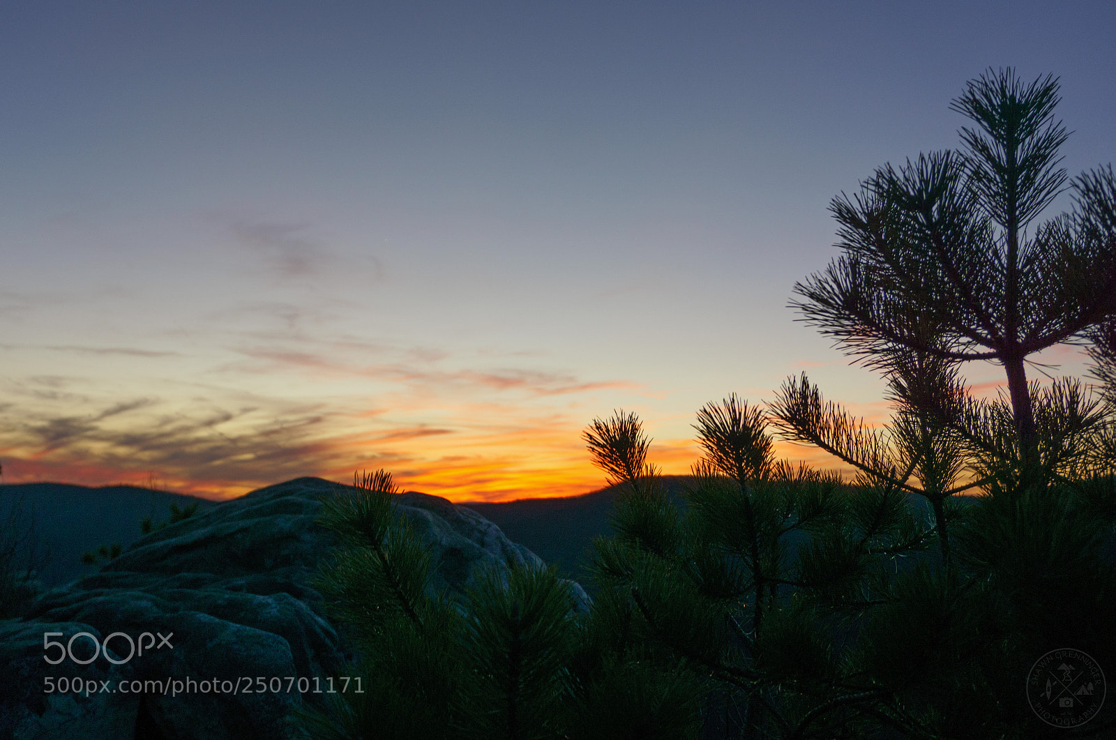 Sony a6000 sample photo. Sunset at tibbet knob photography