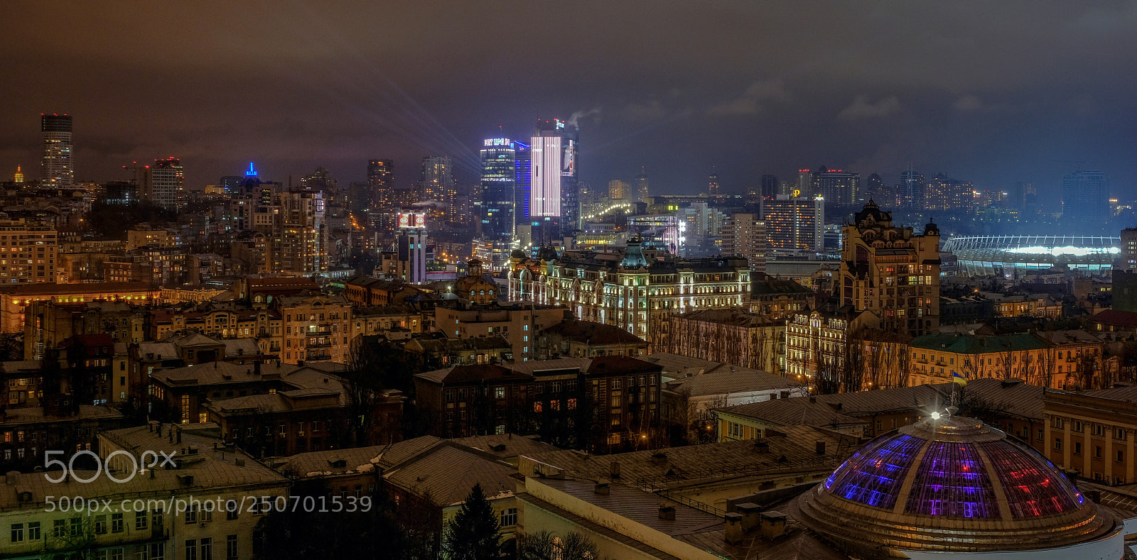 Fujifilm X-Pro2 sample photo. Nighttime kiev photography