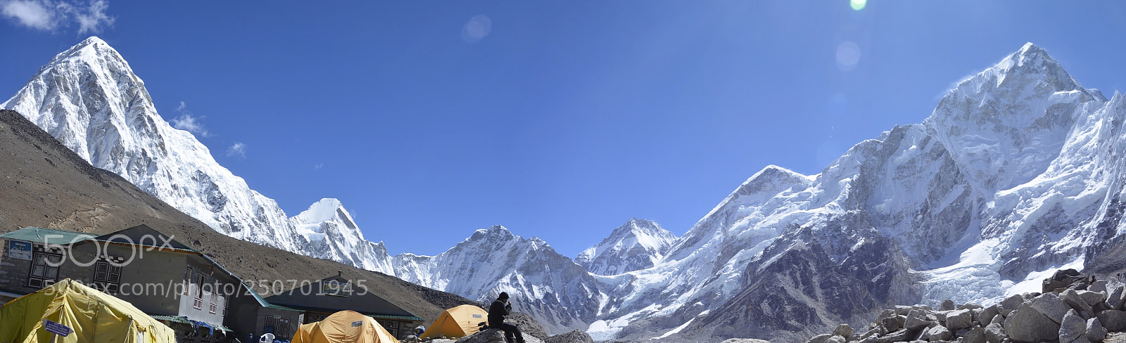 Nikon D7100 sample photo. Mount everest base camp photography