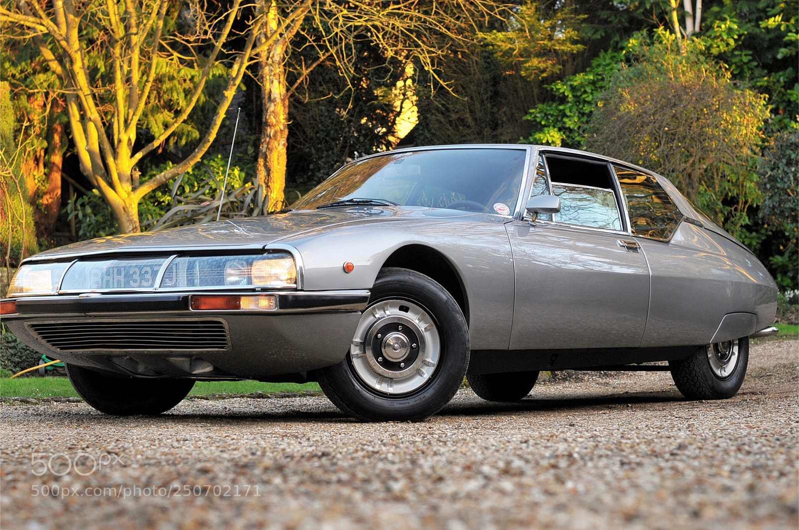 Nikon D300 sample photo. Citroen sm 1971 photography