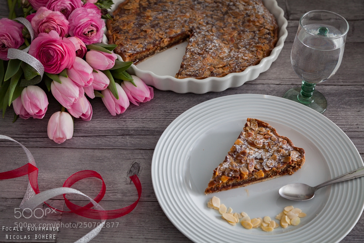 Canon EOS 5D Mark II sample photo. Tarte amandine cyrano photography