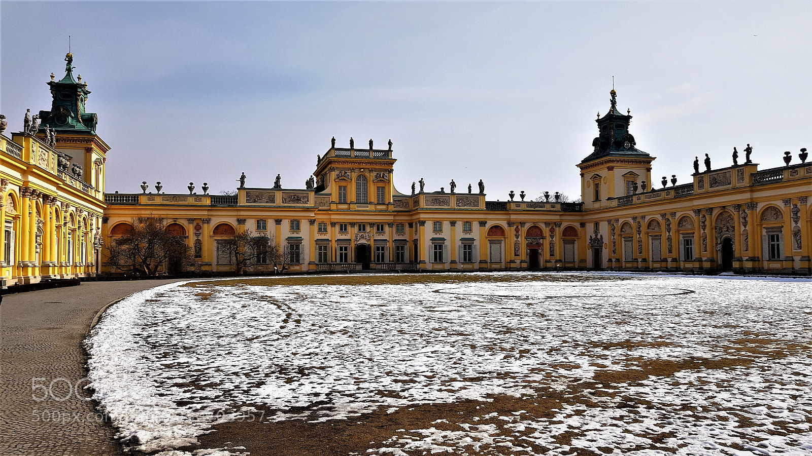 Samsung Galaxy S8+ sample photo. Palace in wilanów. photography