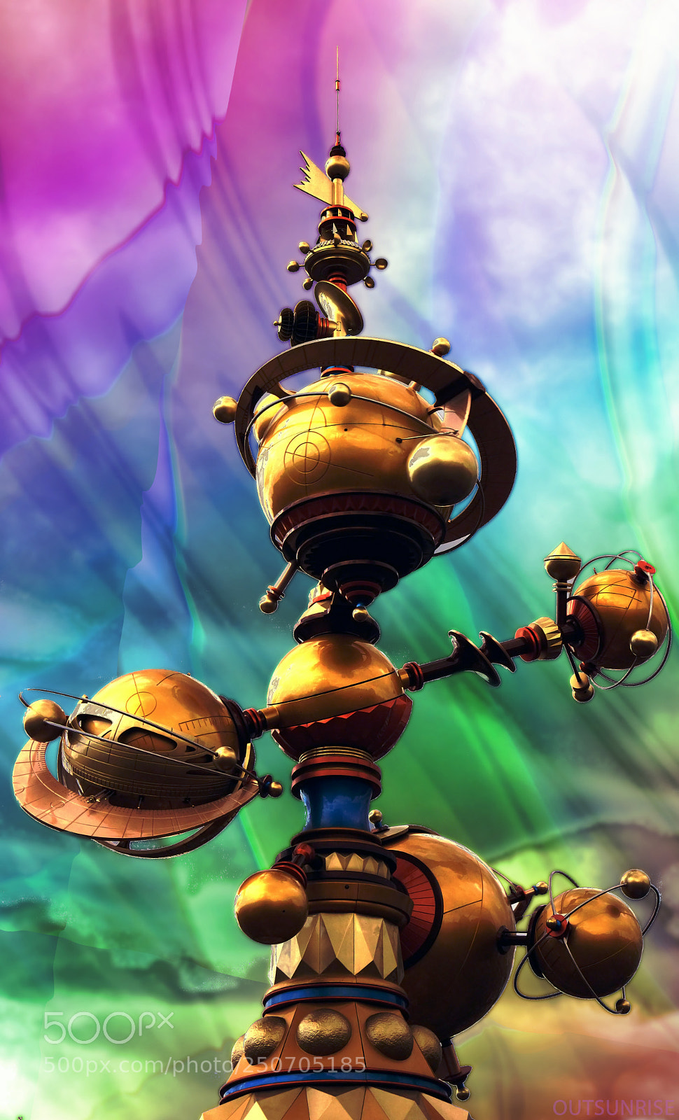 Sony SLT-A65 (SLT-A65V) sample photo. Orbitron by outsunrise photography