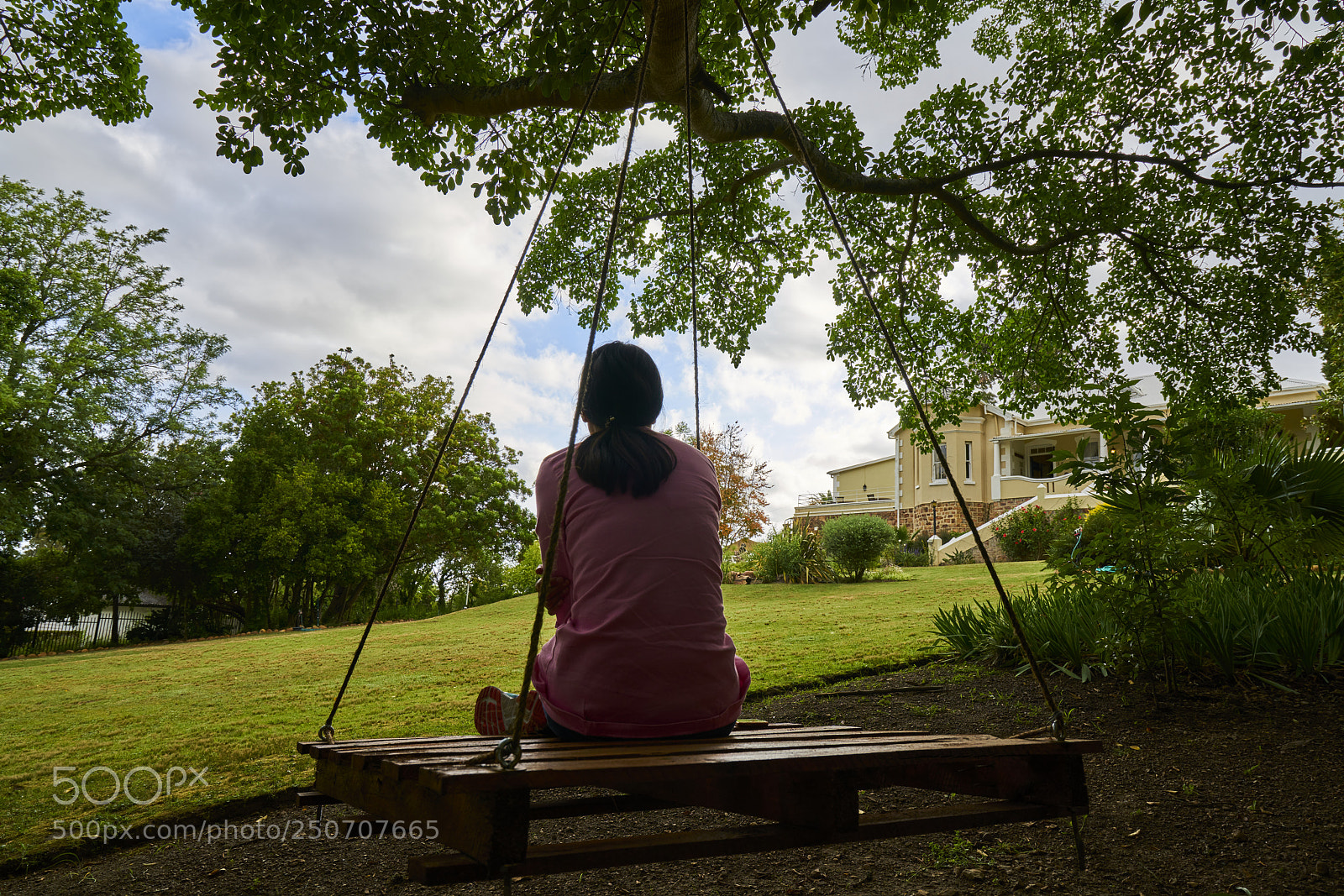 Sony a7R II sample photo. Rest on the swing photography