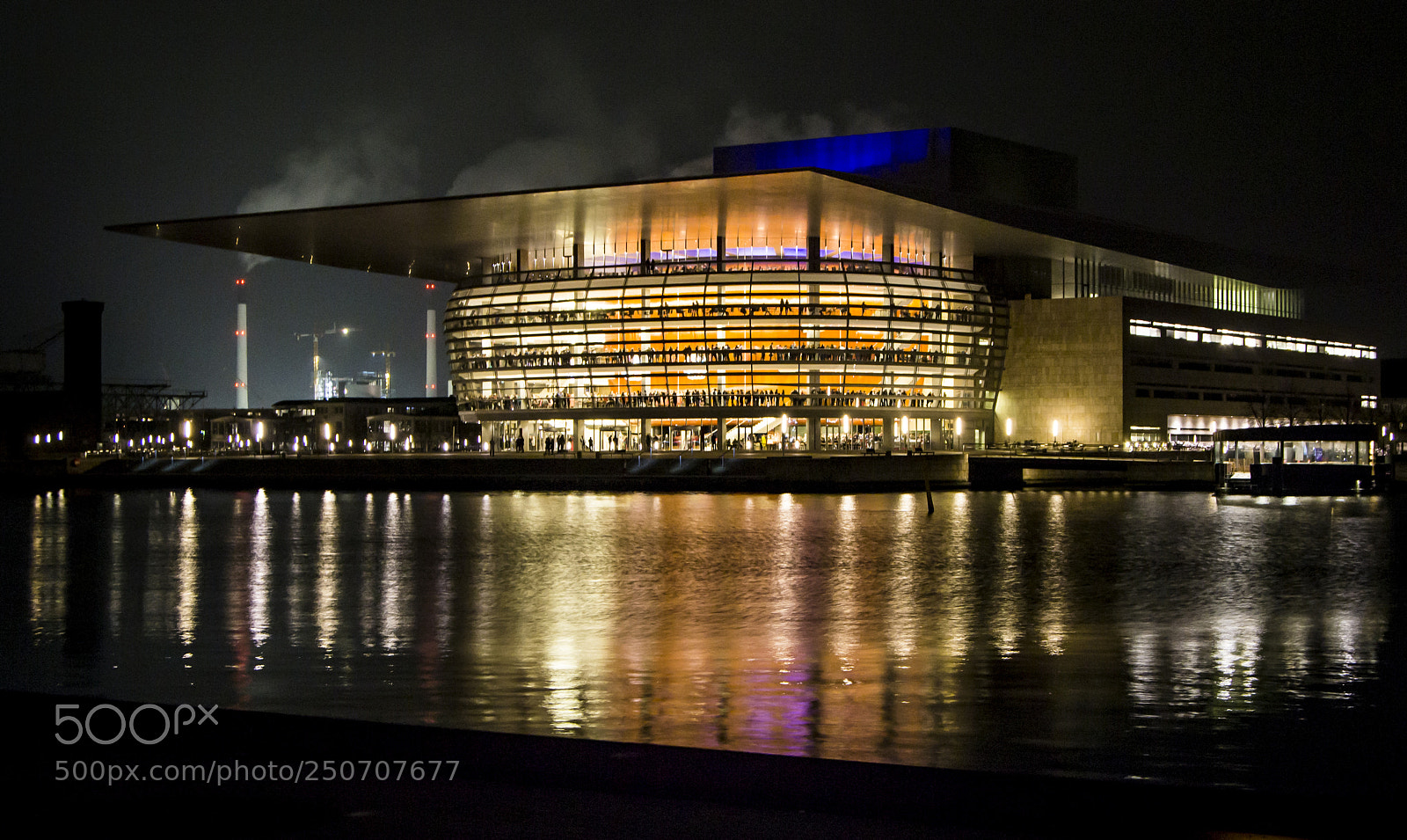 Nikon D3100 sample photo. Copenhagen opera photography