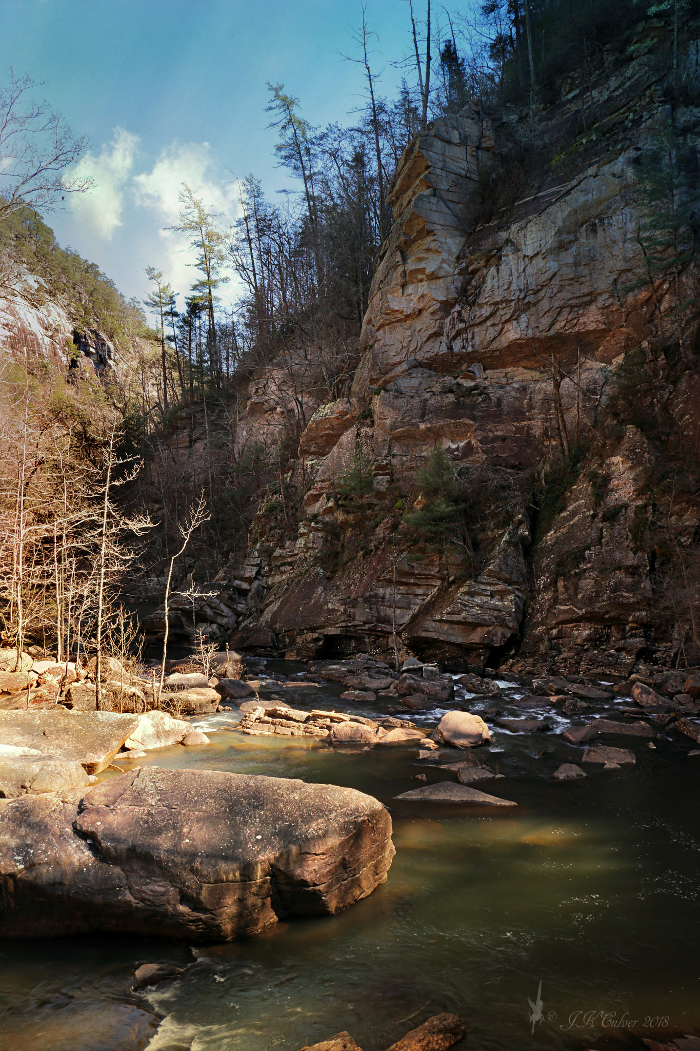 Canon EOS 77D (EOS 9000D / EOS 770D) sample photo. Tallulah gorge photography
