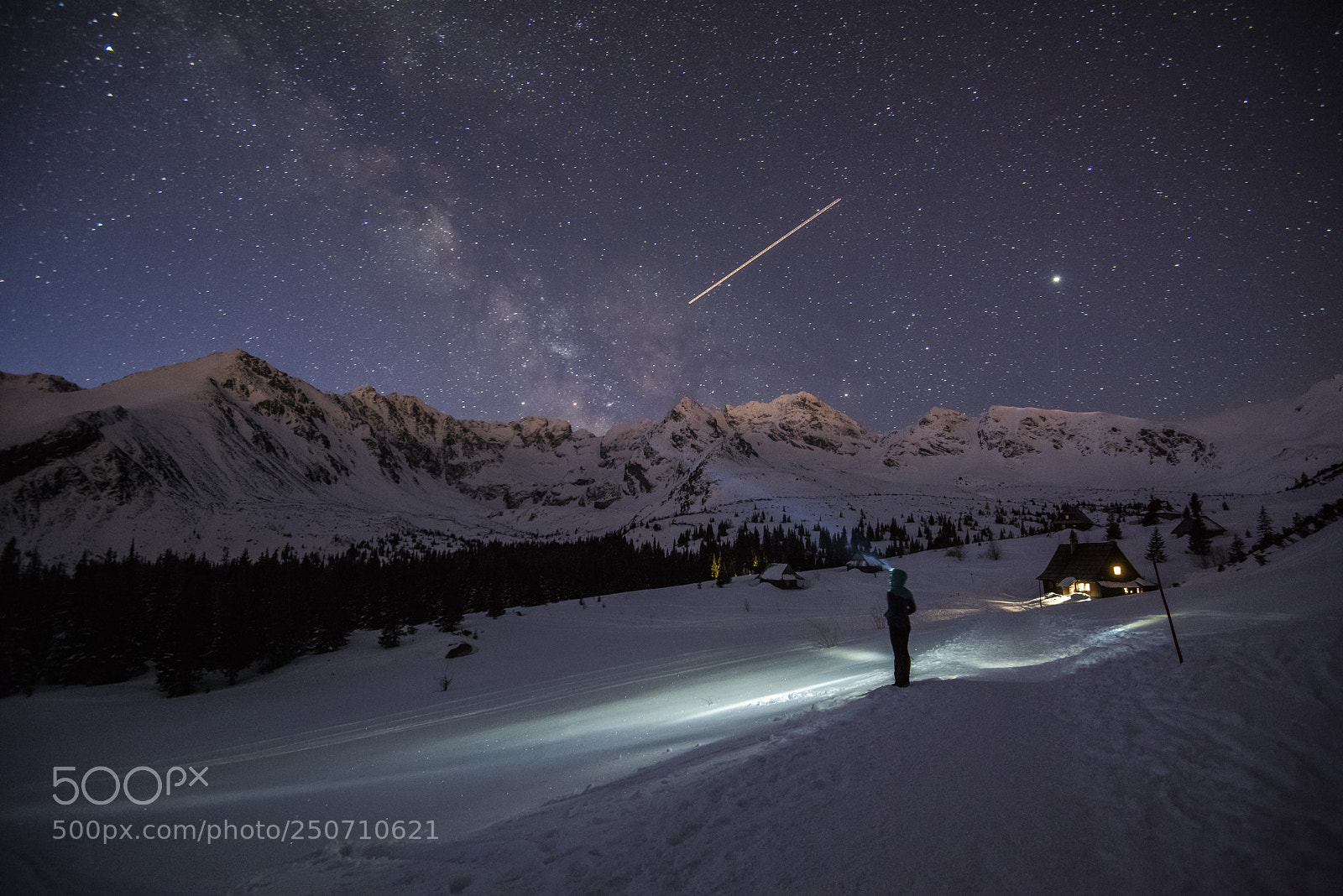 Nikon D810 sample photo. Mountain night sky photography