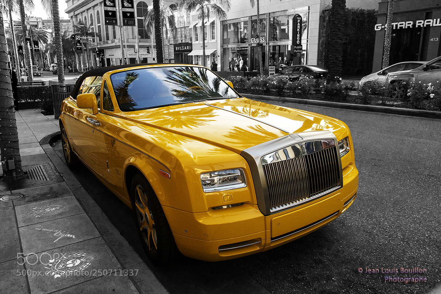 Canon PowerShot G9 X Mark II sample photo. Yellow car photography