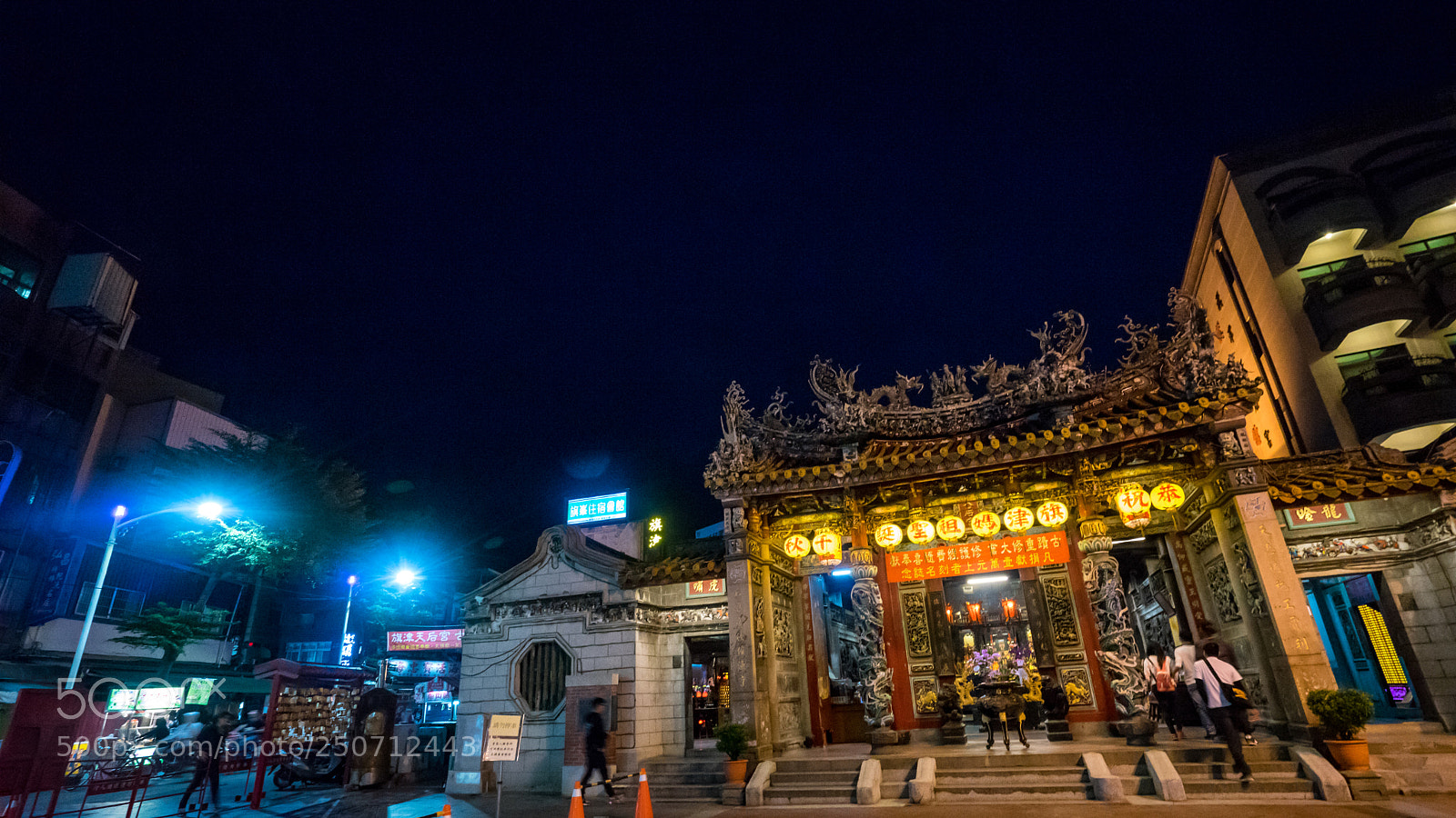 Sony a7 II sample photo. The night view of photography