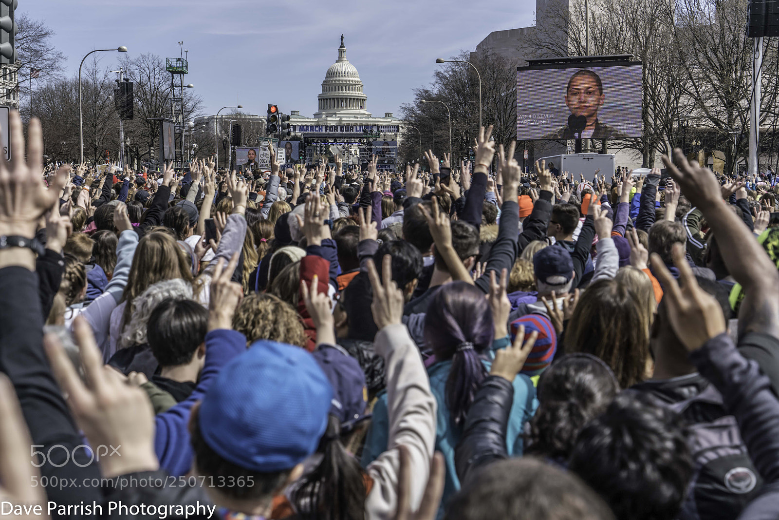 Sony a7R III sample photo. March for our lives photography