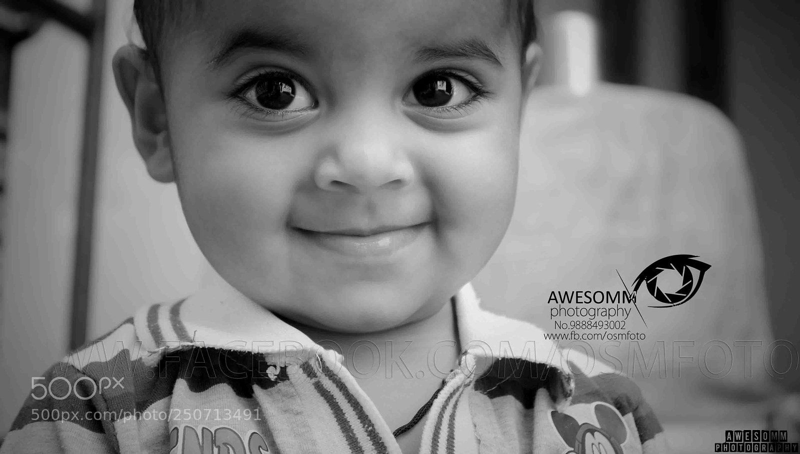 Nikon D3000 sample photo. Cute baby photography