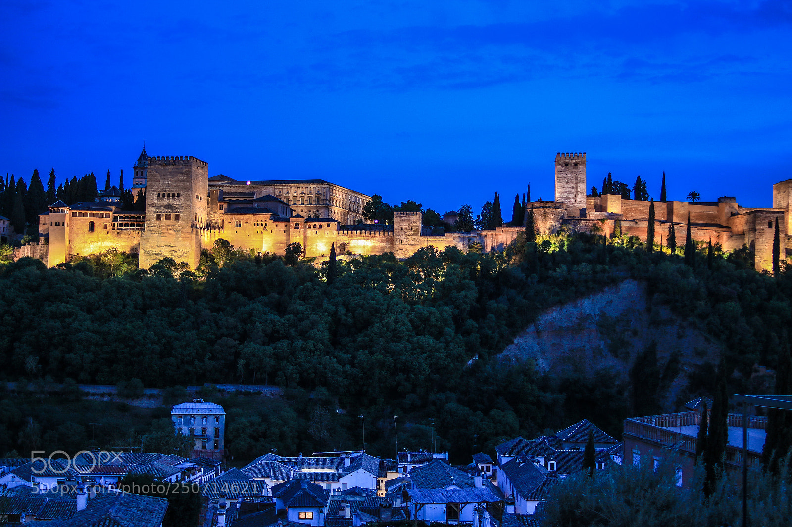 Canon EOS 70D sample photo. The alhambra in granda photography