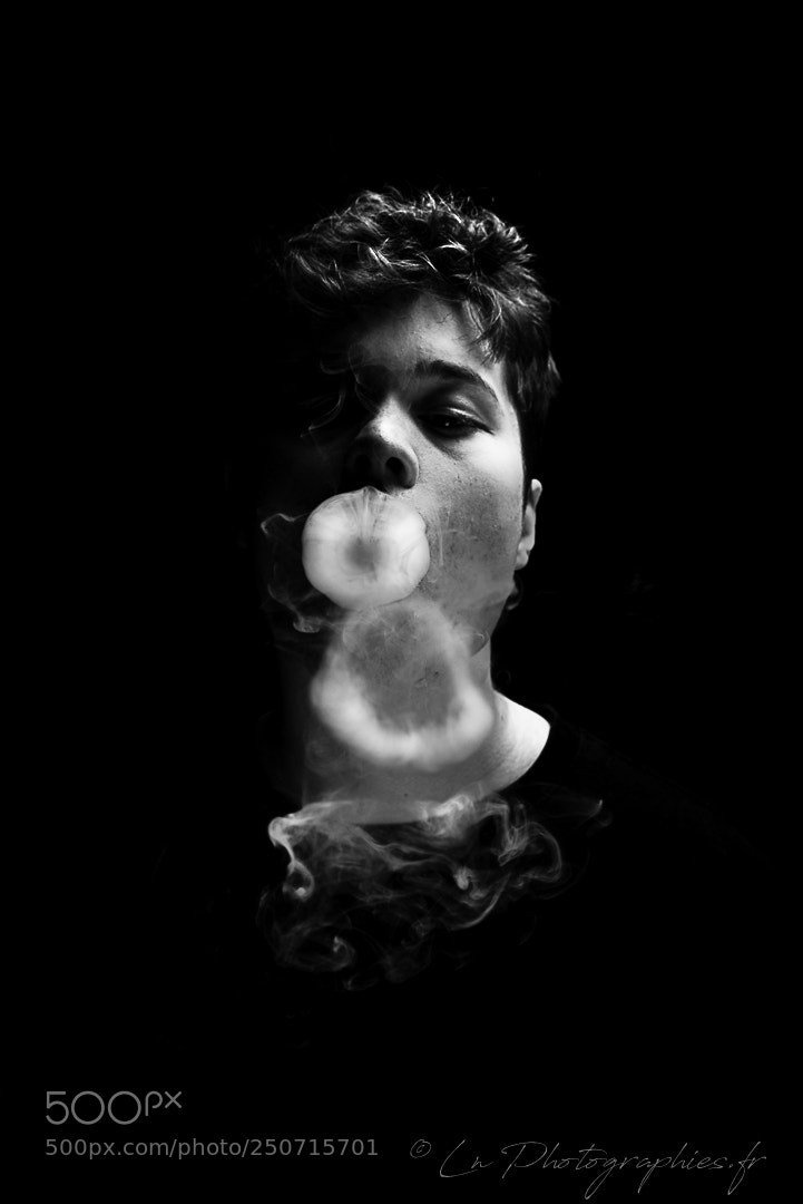 Nikon D810 sample photo. Smoke photography