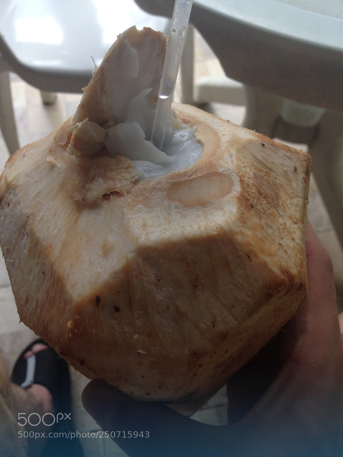 Apple iPhone 5c sample photo. Coco drink  photography