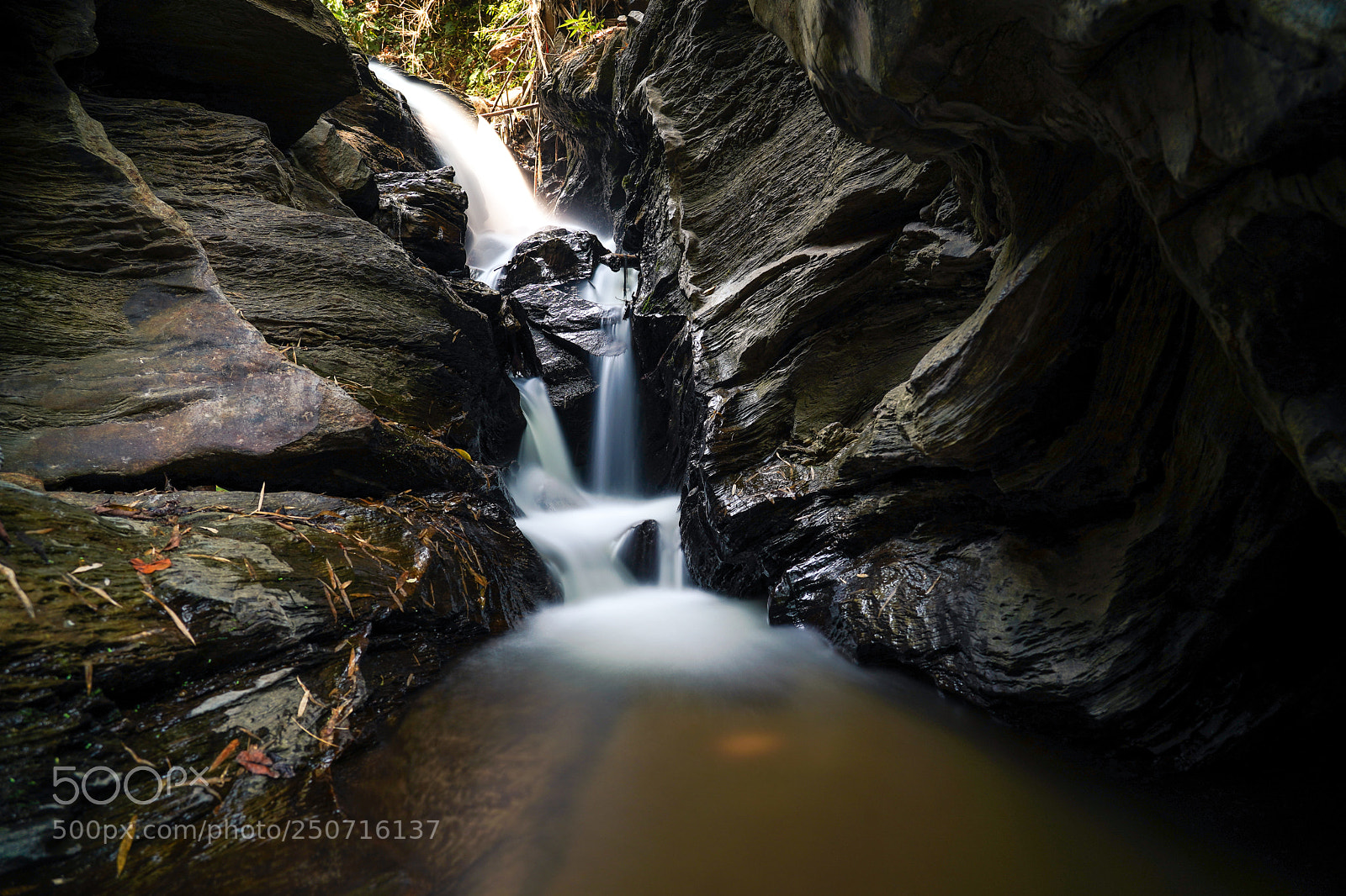 Sony a7 III sample photo. Little rock falls photography