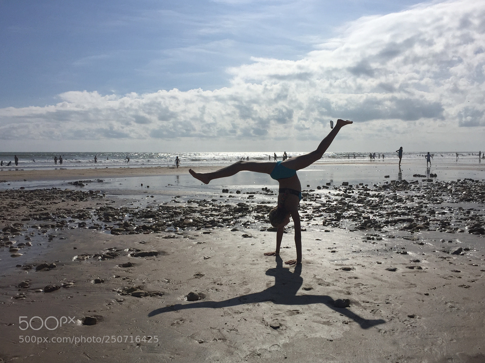 Apple iPhone 6 sample photo. Gym de plage photography