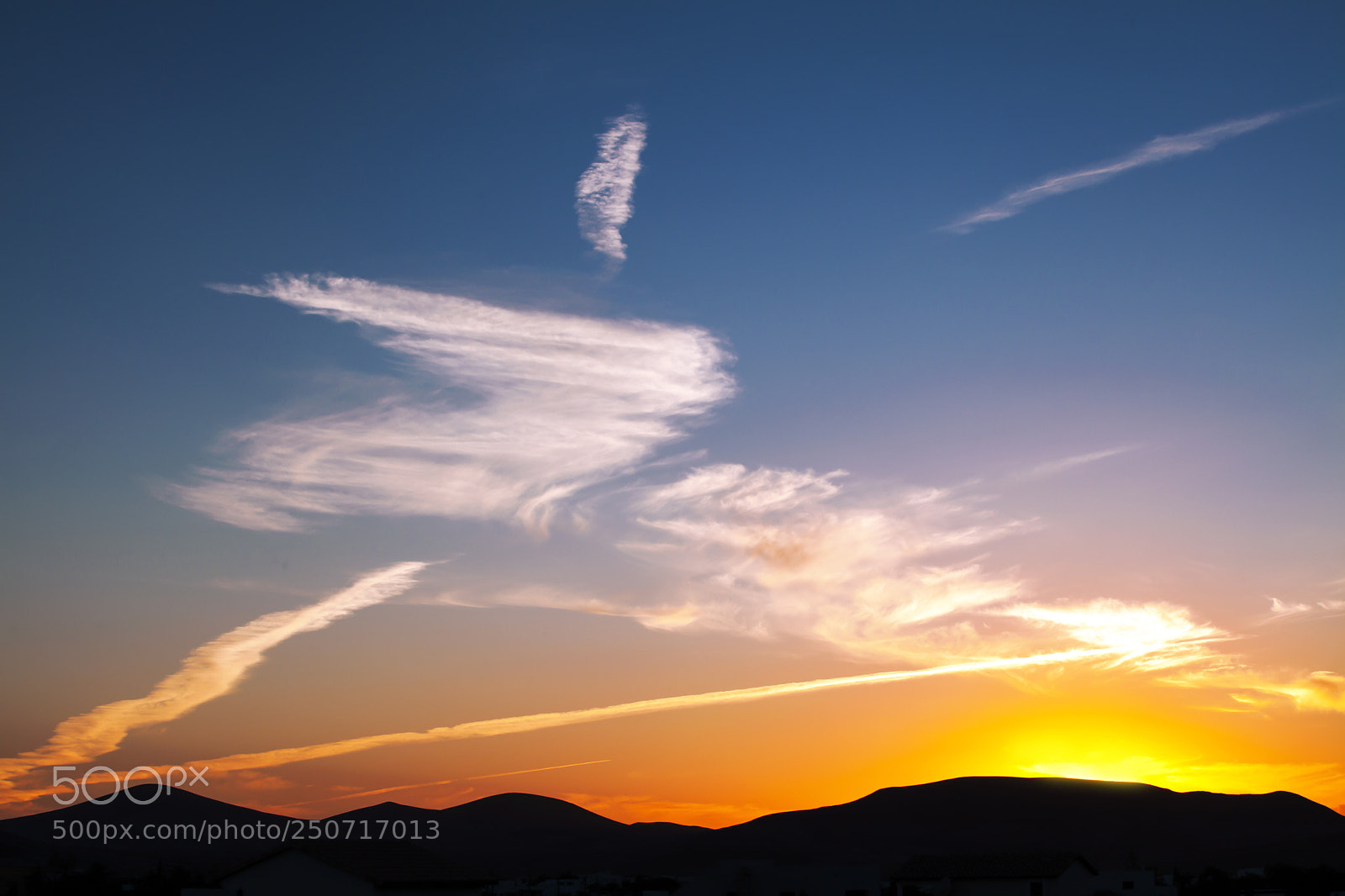 Canon EOS 5D Mark II sample photo. Fuerteventura sunset lajares photography