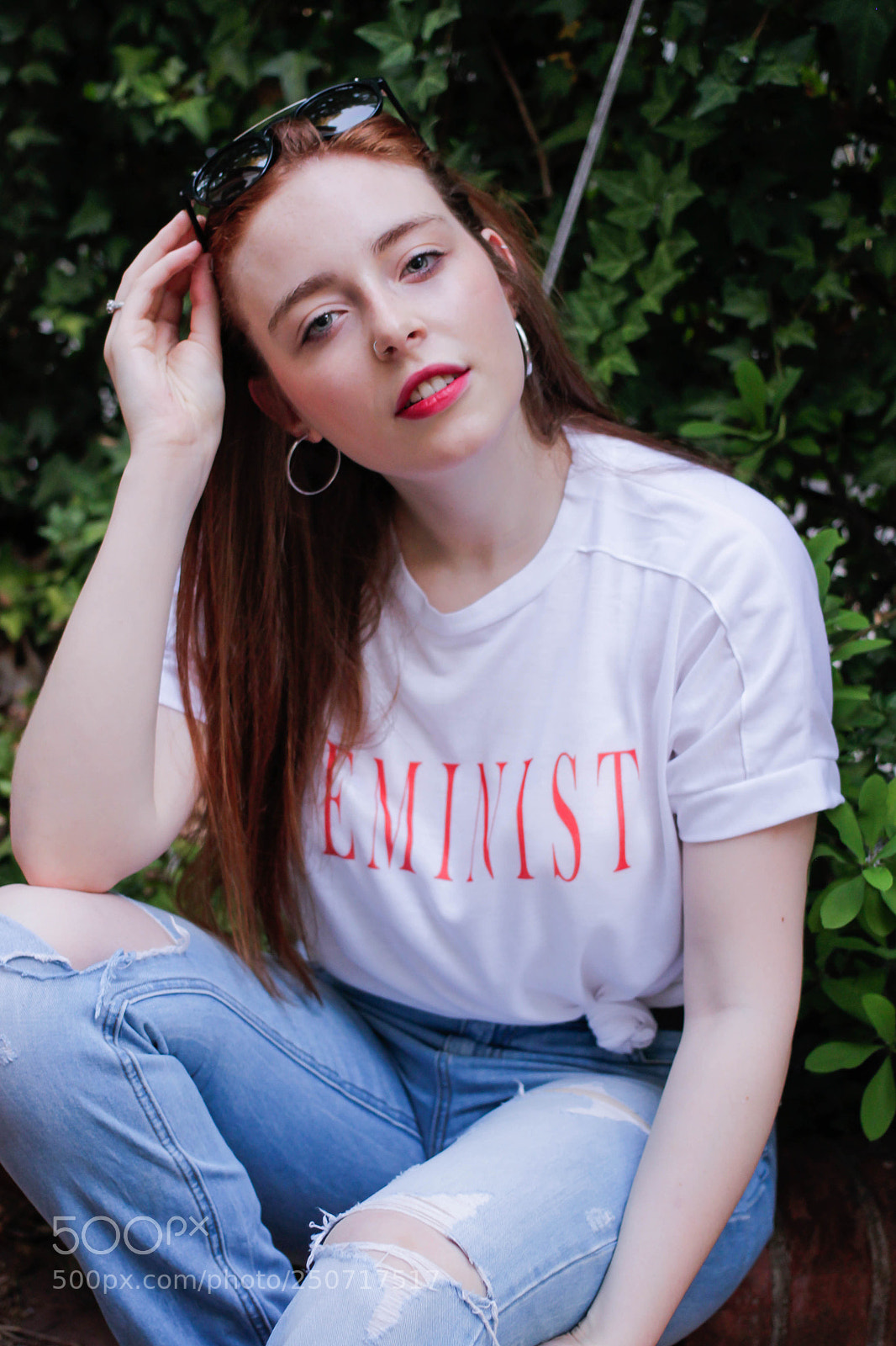 Canon EOS 600D (Rebel EOS T3i / EOS Kiss X5) sample photo. Feminist girl photography