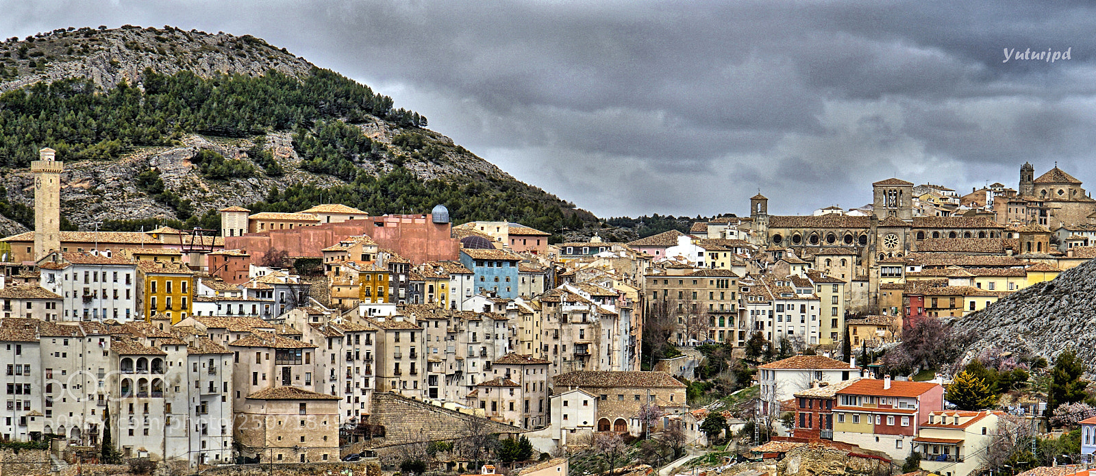 Sony a6000 sample photo. Panoramic of cuenca photography