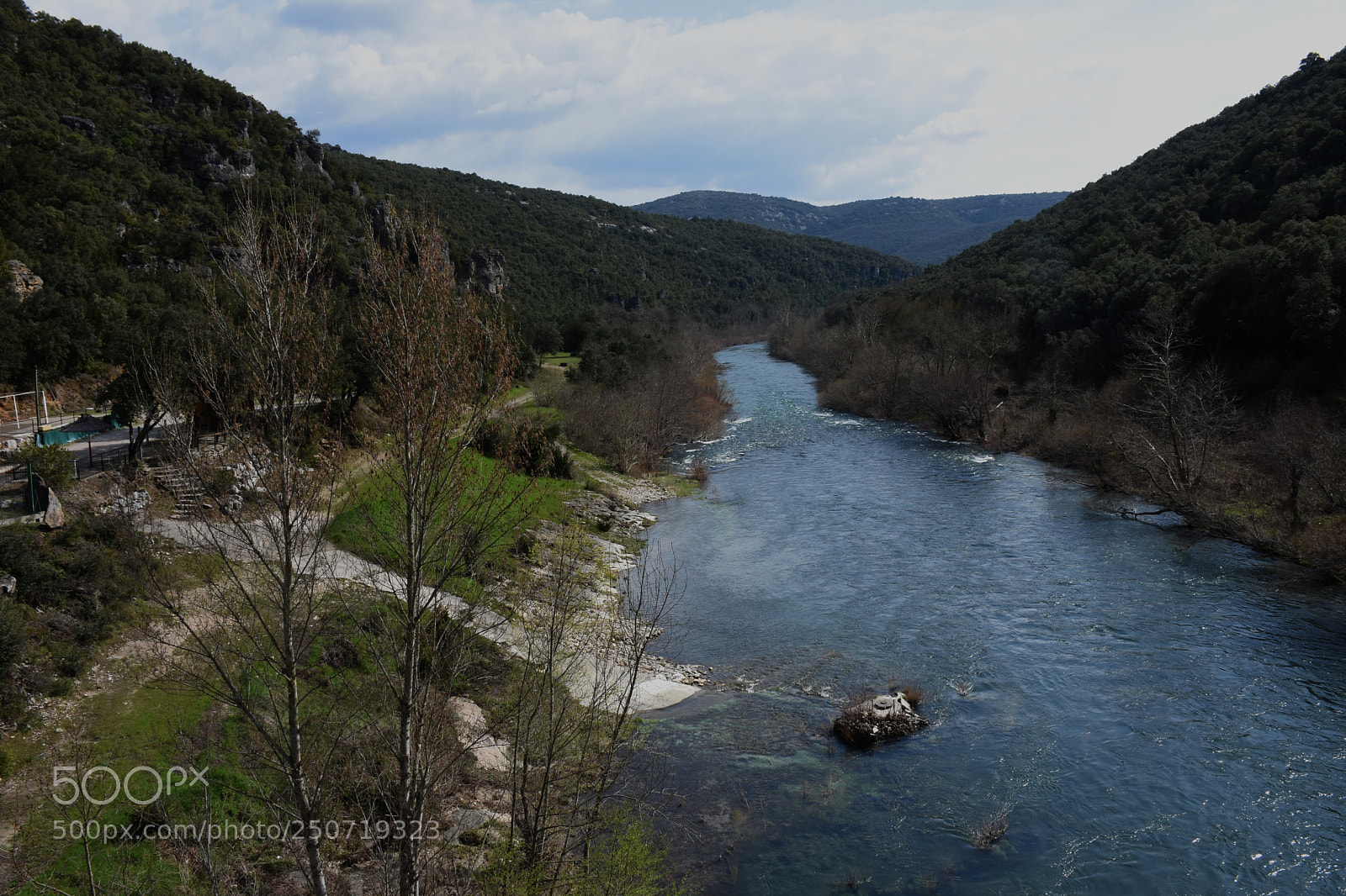 Nikon D7200 sample photo. Herault river north of photography