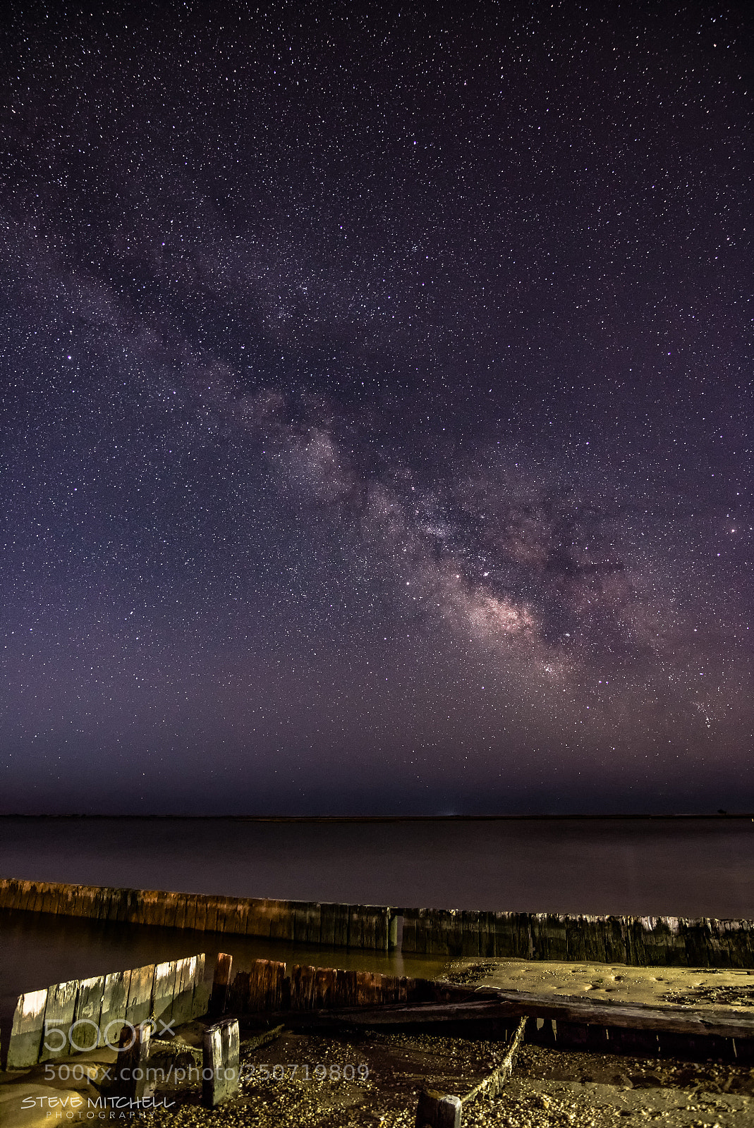 Canon EOS 70D sample photo. Milky way over osprey photography