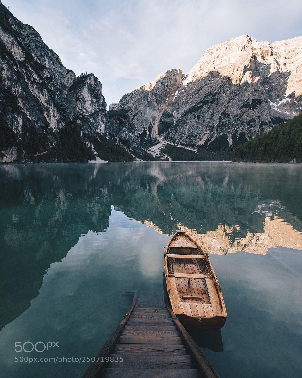 Nikon D500 sample photo. Morning at braies photography