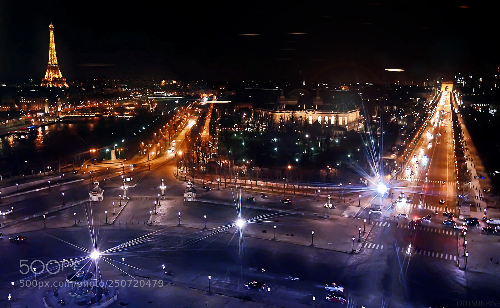 Sony SLT-A65 (SLT-A65V) sample photo. Paris by night by photography
