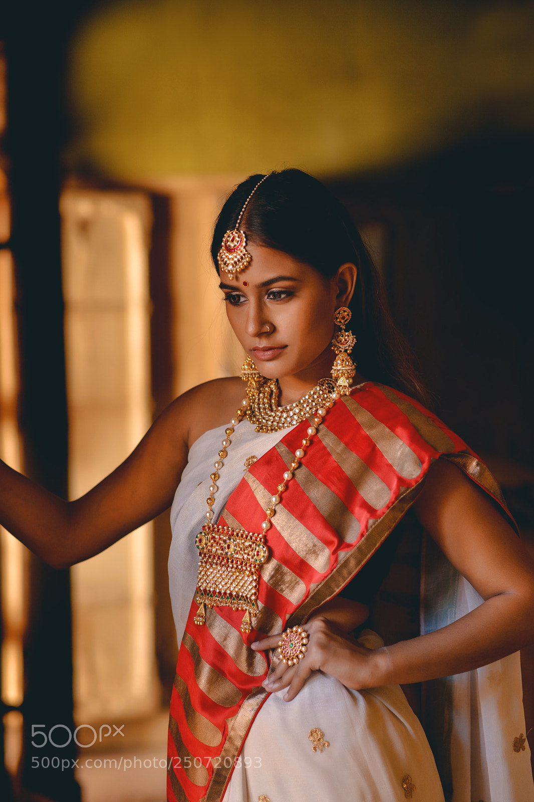 Nikon D800 sample photo. Vintage saree photography
