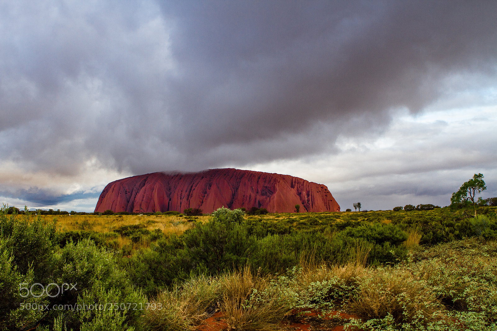 Canon EOS 7D sample photo. Rain on uluru photography