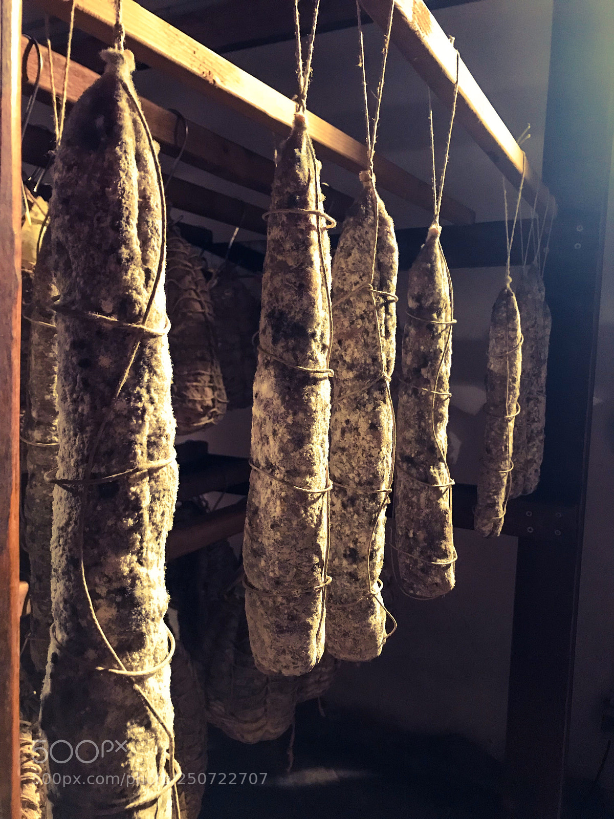 Apple iPhone 7 sample photo. Salami... italy ?? photography