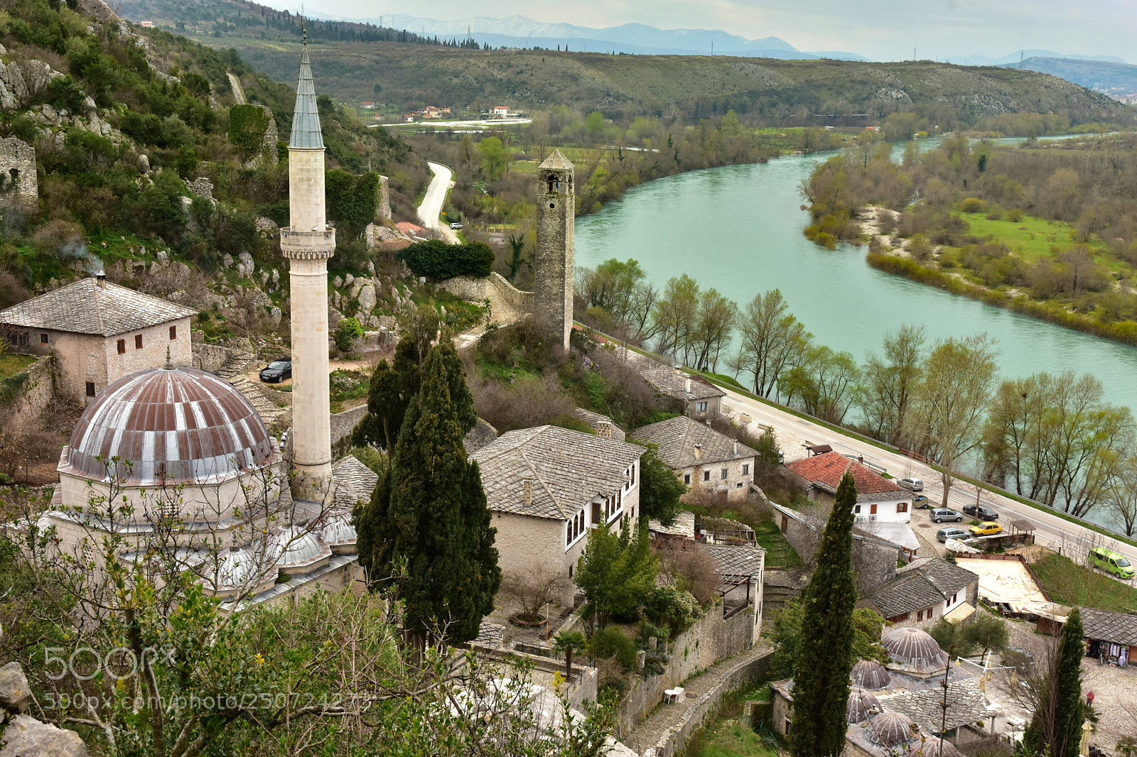 Nikon D7200 sample photo. Počitelj city photography