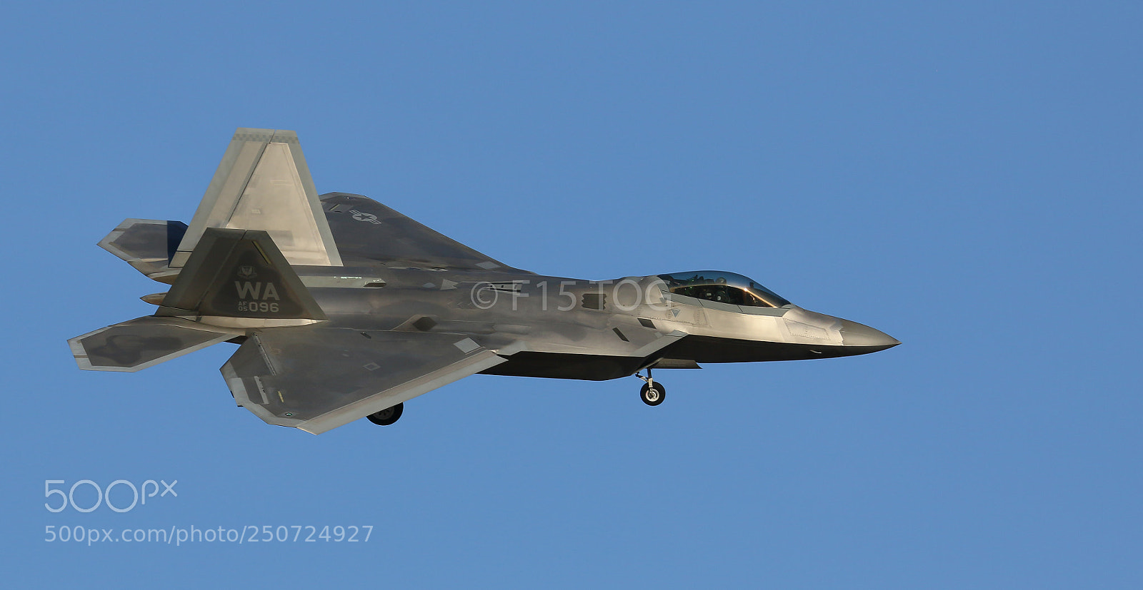 Canon EOS 7D Mark II sample photo. F-22 raptor photography