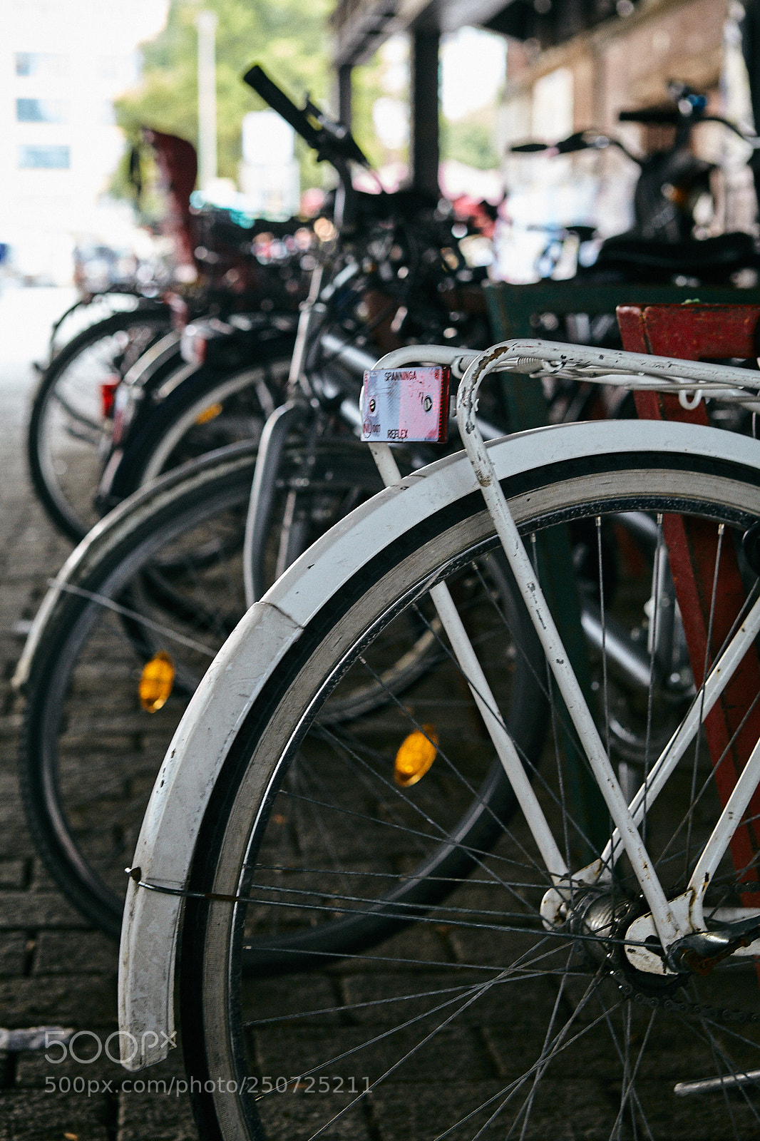 Canon EOS 5D Mark II sample photo. Bike_white photography