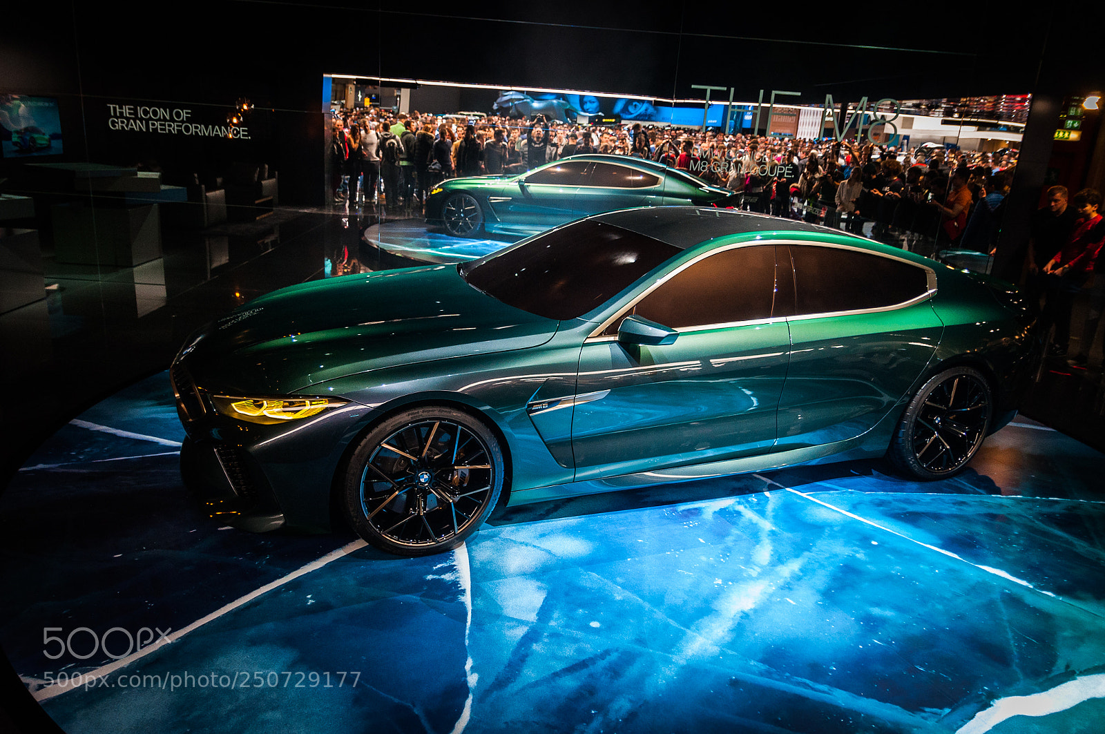 Nikon D90 sample photo. Bmw m8 concept salone photography