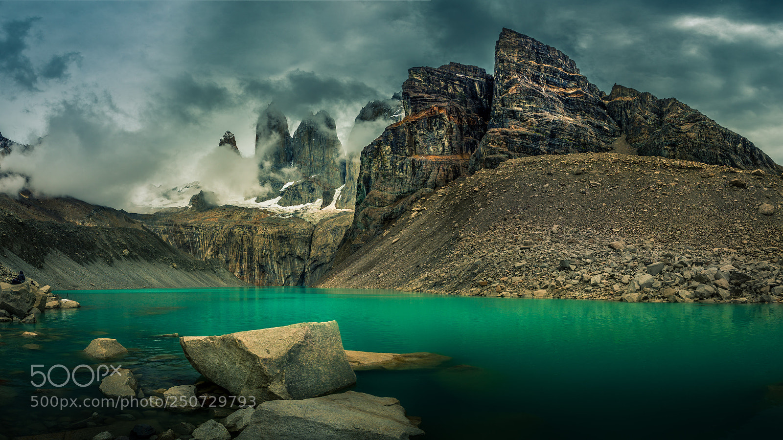 Nikon D600 sample photo. Torres del paine lake photography