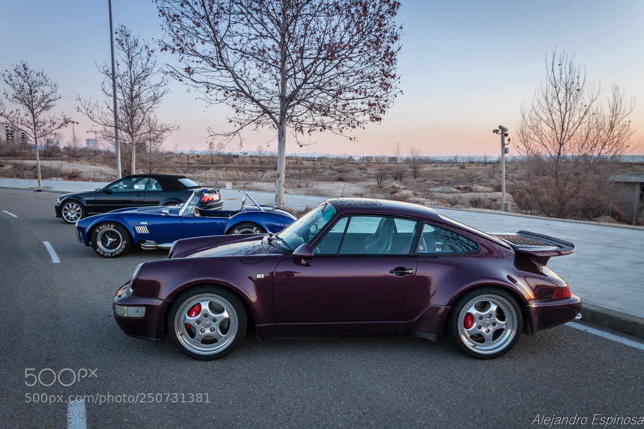 Canon EOS 5D Mark II sample photo. Porsche 911 ac cobra photography