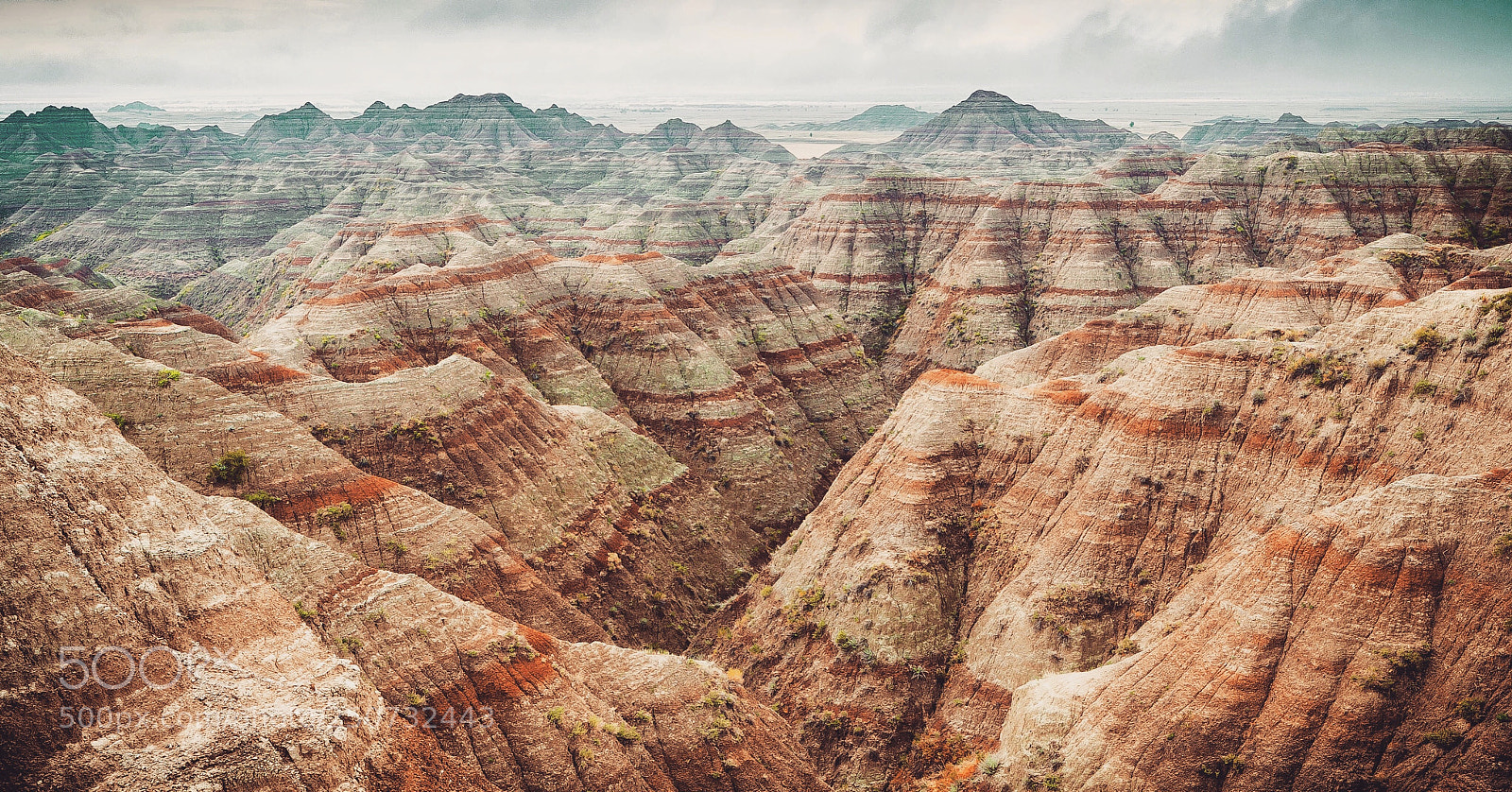 Canon EOS 60D sample photo. Badlands before a storm photography