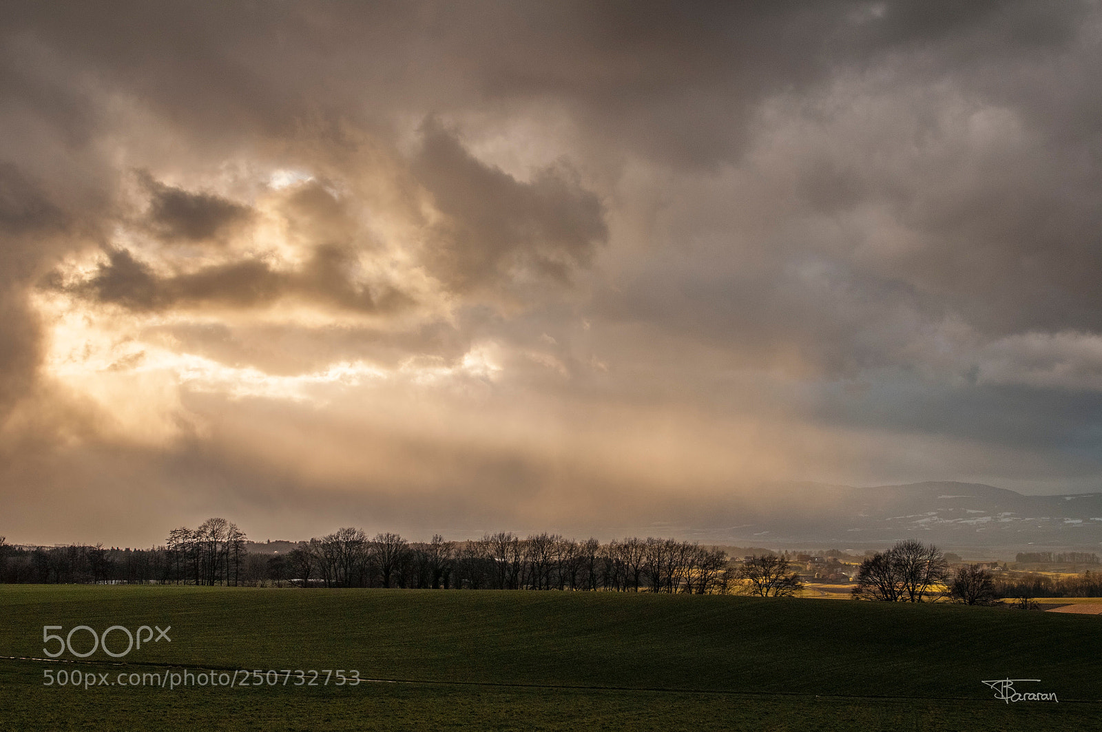 Nikon D300 sample photo. Dramatic sky vaud  photography