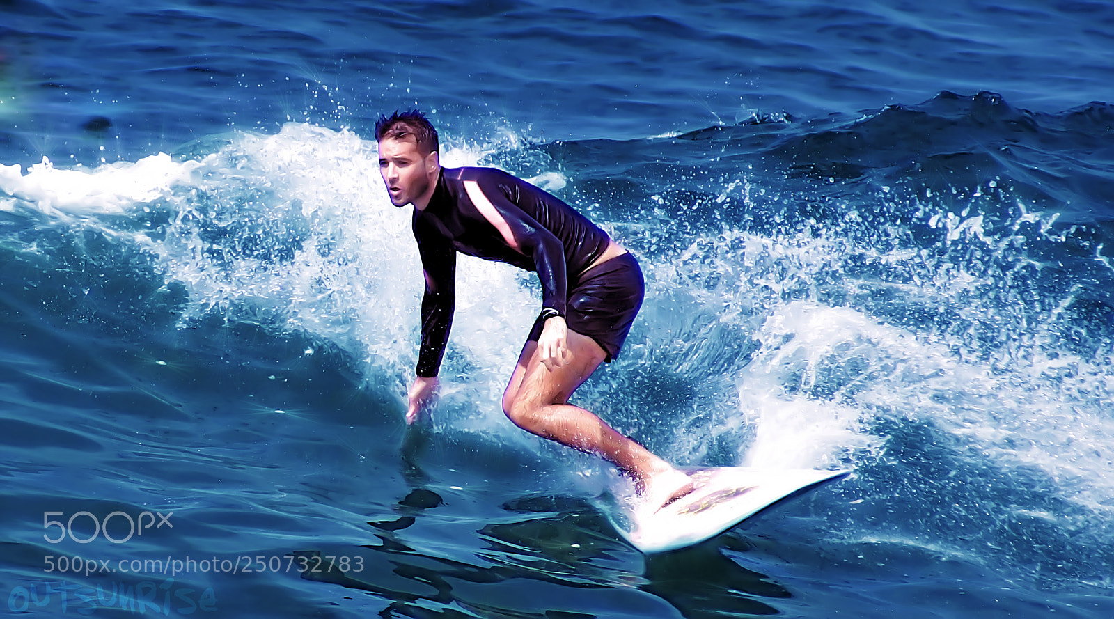 Sony SLT-A65 (SLT-A65V) sample photo. Surfer by outsunrise photography