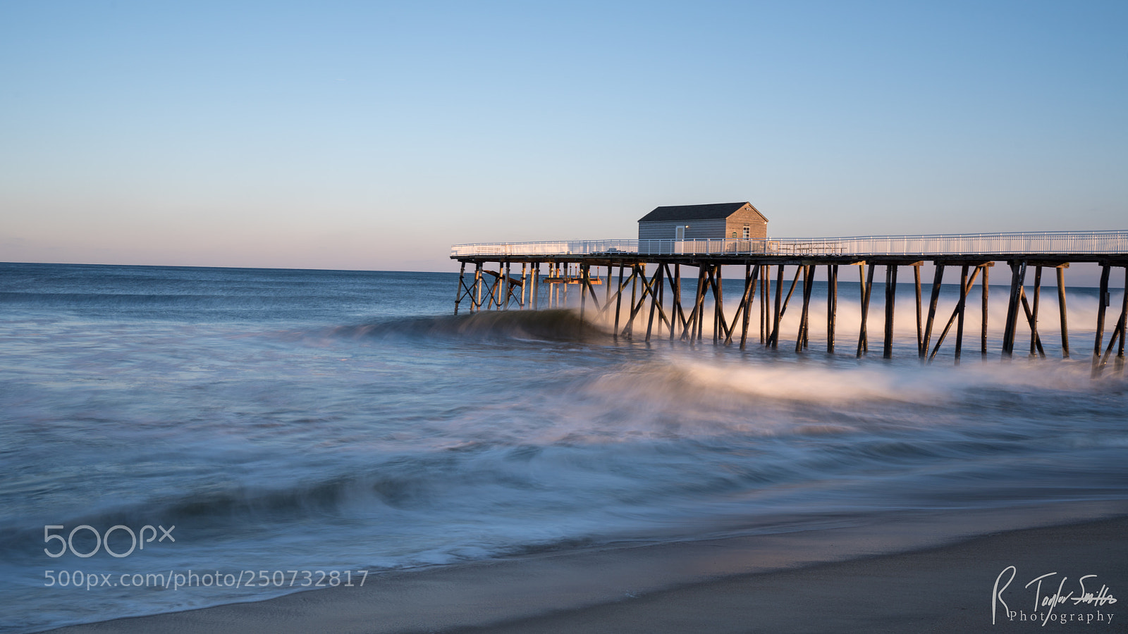Sony a7R III sample photo. Sunset pier photography