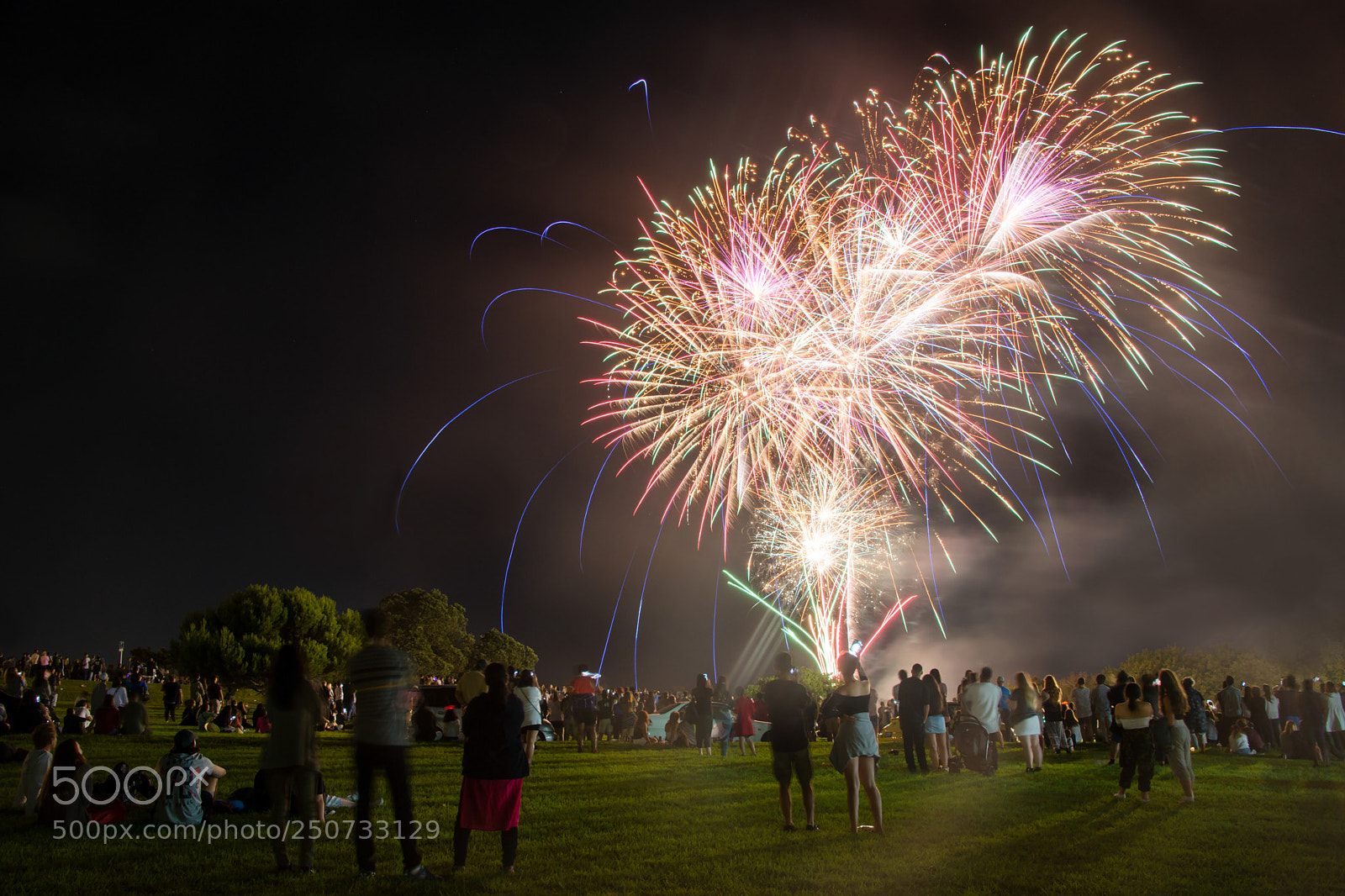 Nikon D800 sample photo. Fireworks at lantern festival photography