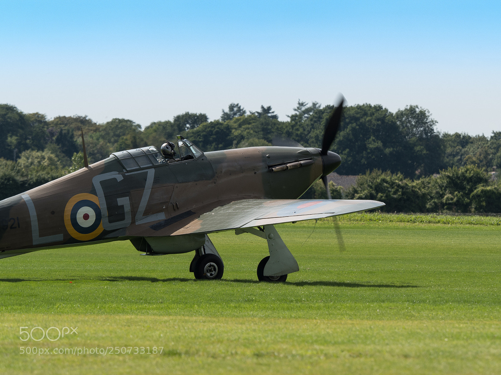 Olympus PEN-F sample photo. Hurricane at goodwood aerodrome photography