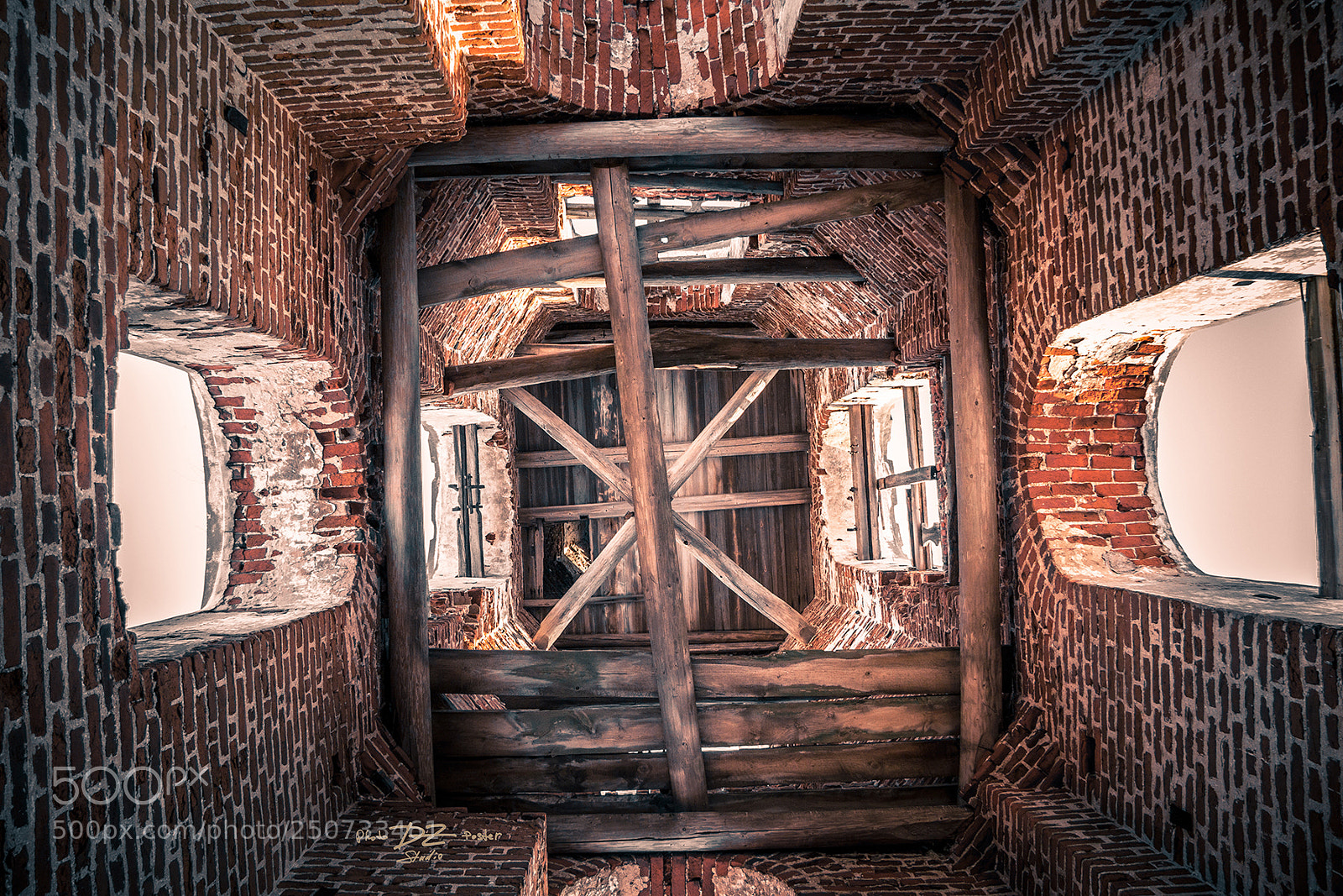 Canon EOS 50D sample photo. Bell tower construction photography