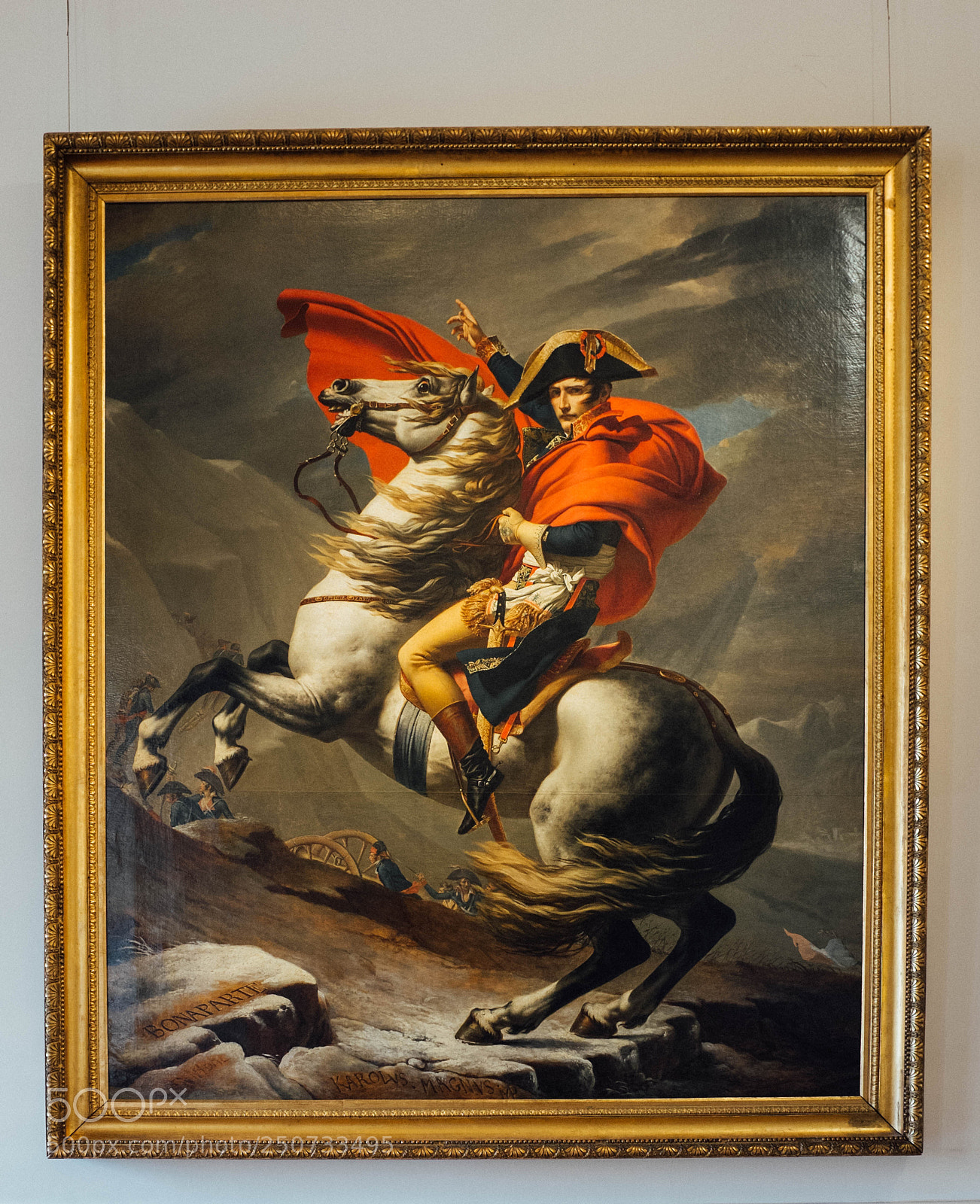 Fujifilm X100T sample photo. Napoleon crossing the alps photography