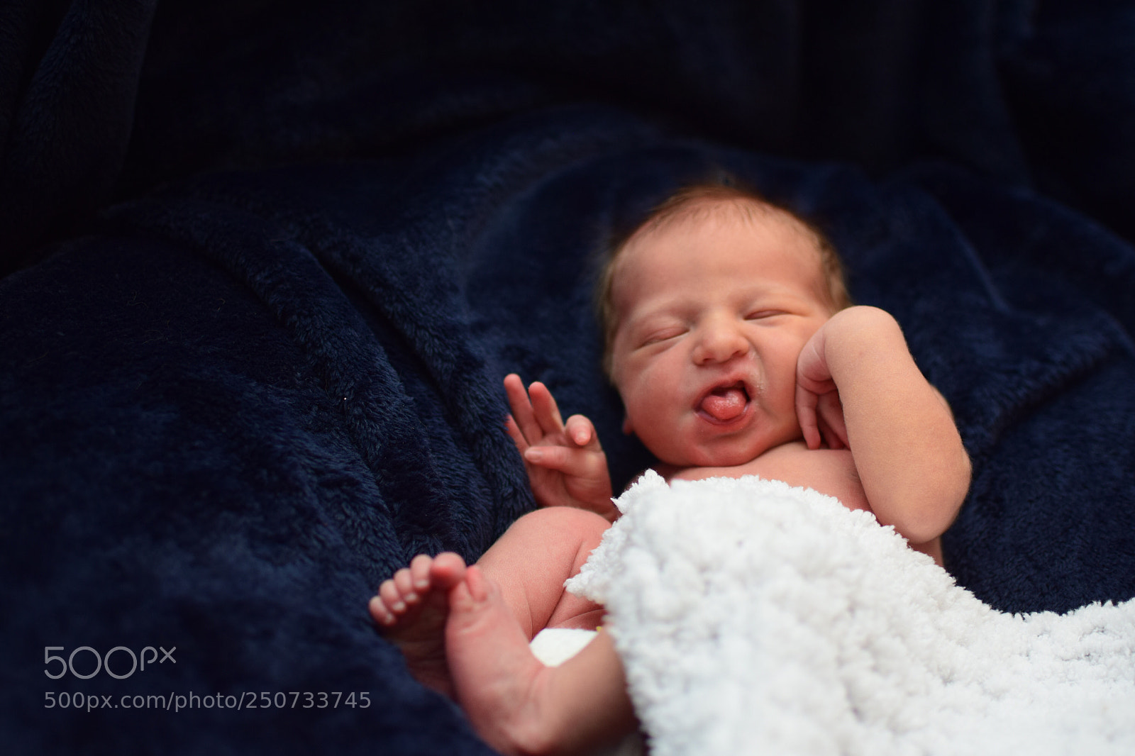 Nikon D3300 sample photo. Baby tongue photography