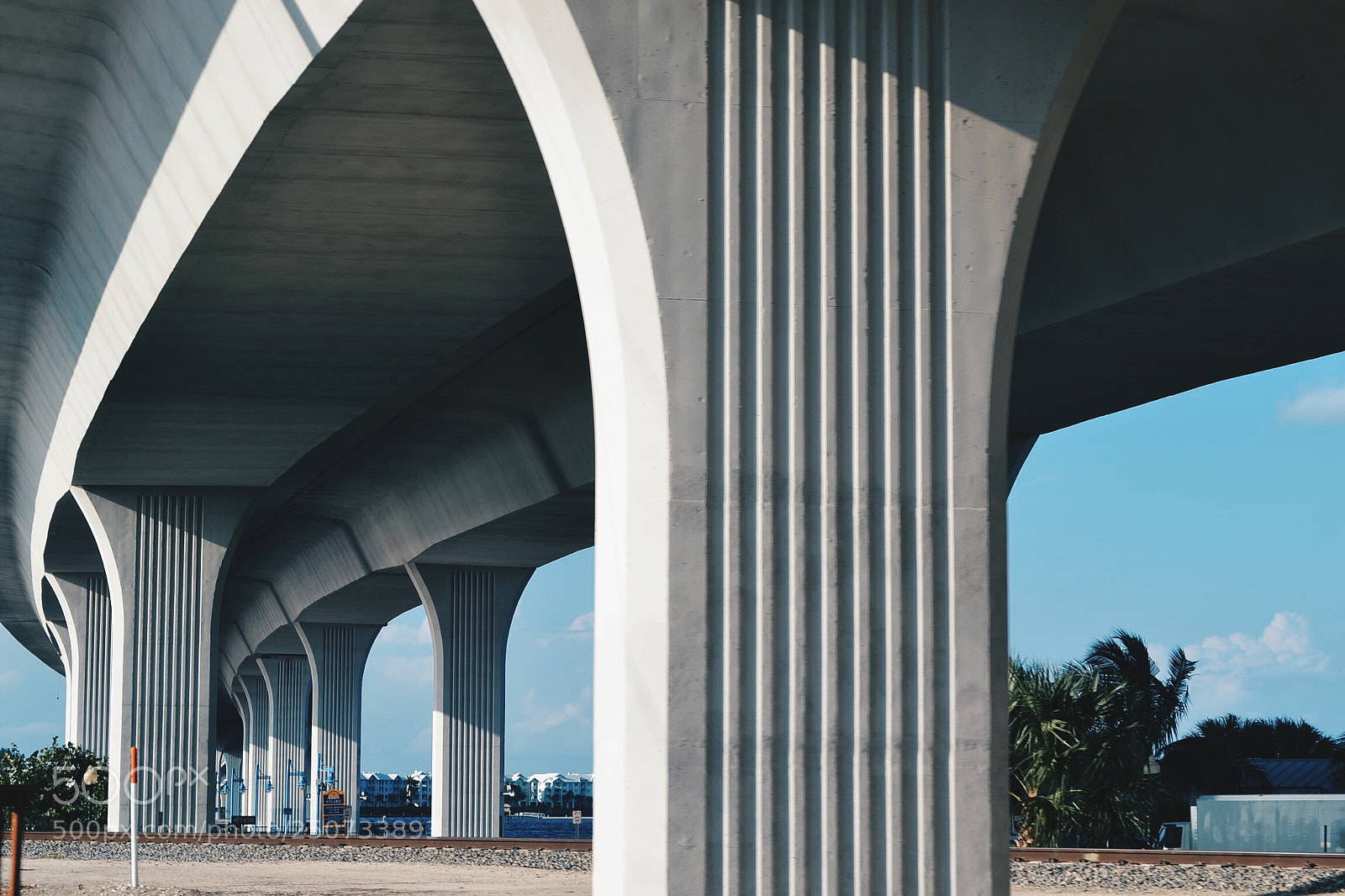Nikon D3100 sample photo. Under the bridge photography