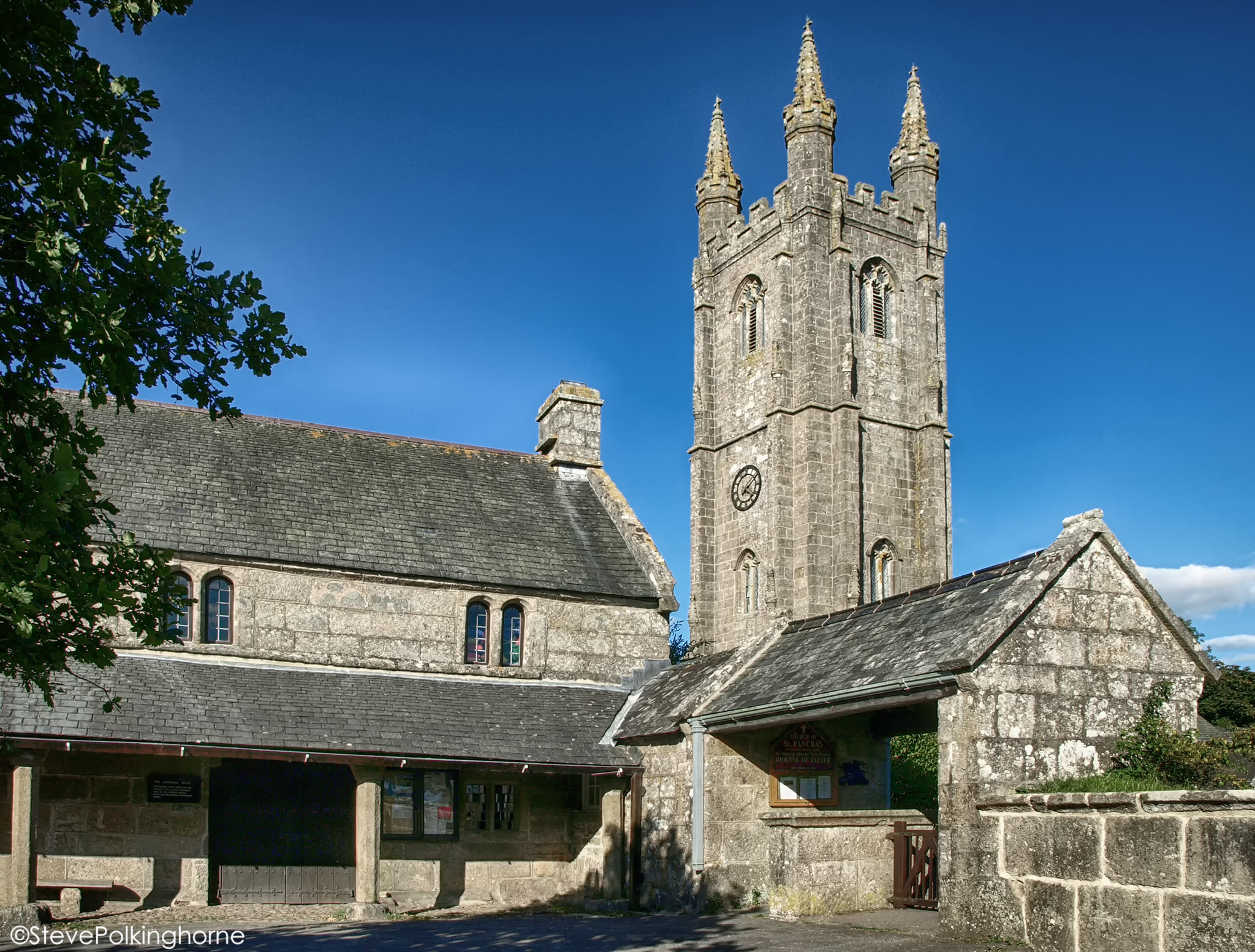 Olympus E-410 (EVOLT E-410) sample photo. The church of saint pancras, widecombe-in-the-moor photography