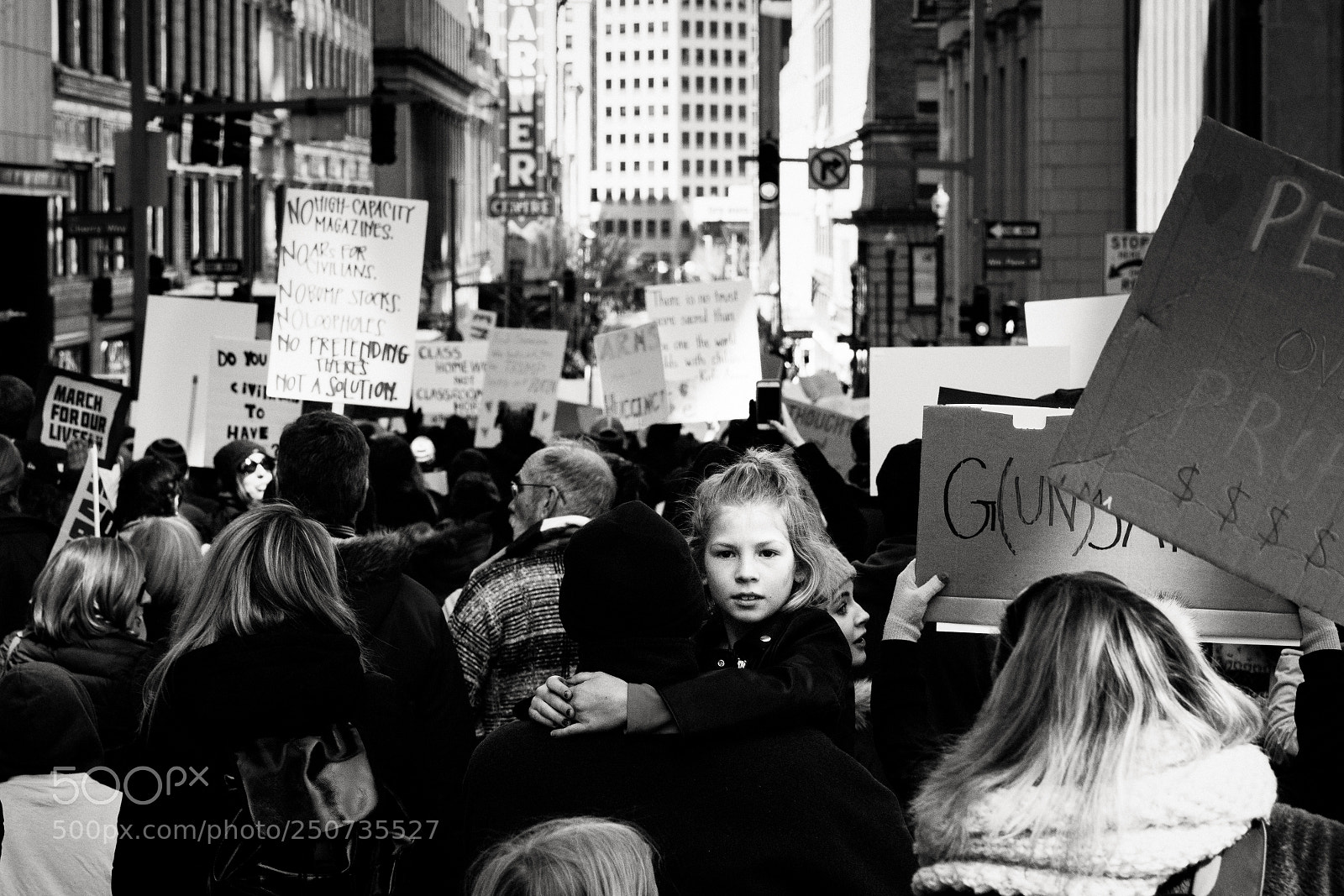 Sony a6500 sample photo. March for our lives photography