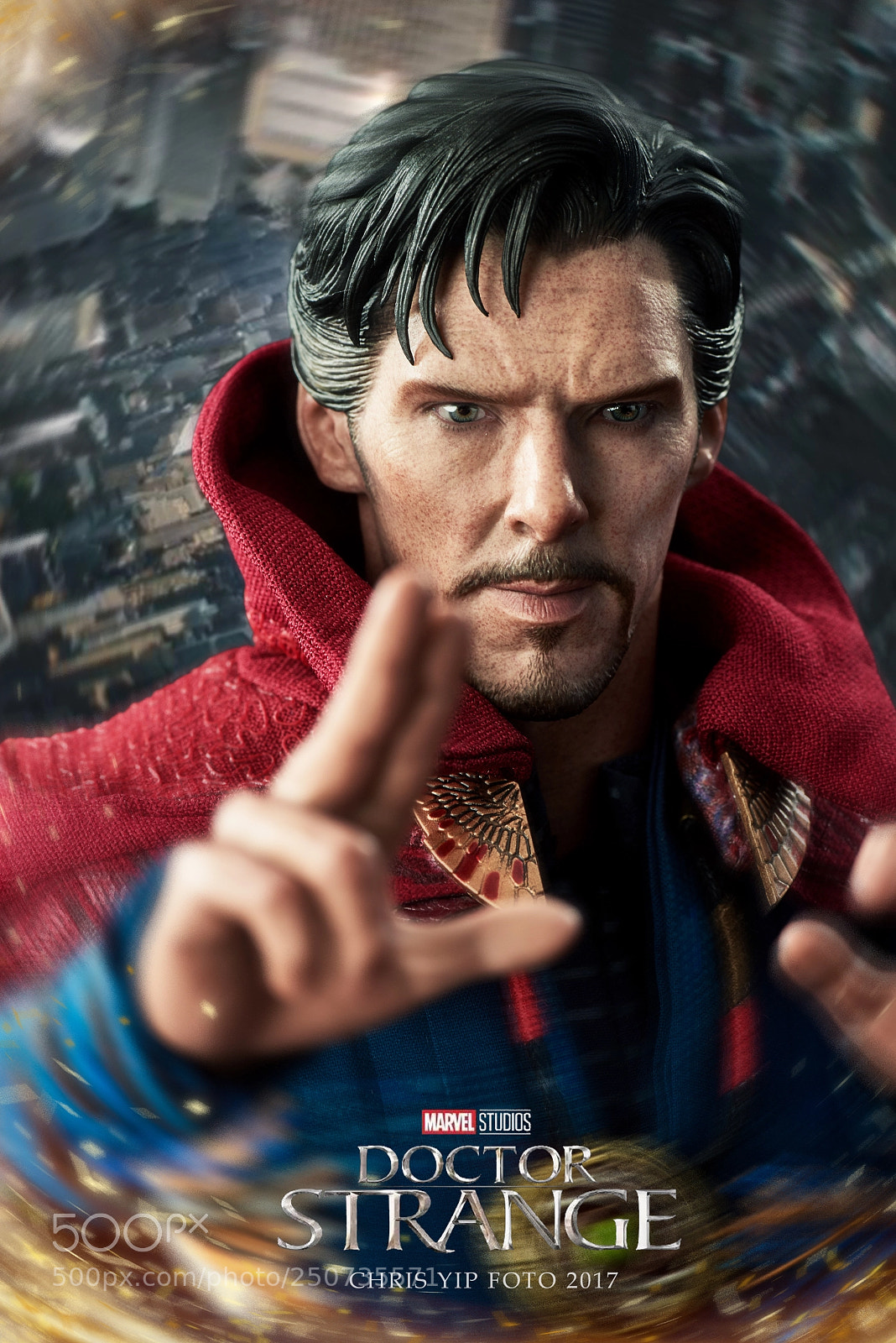 Nikon D810 sample photo. Hottoys figure doctor strange photography