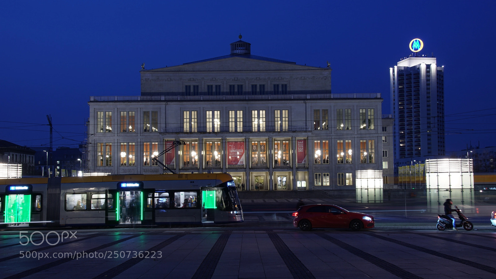 Sony SLT-A68 sample photo. Oper leipzig photography
